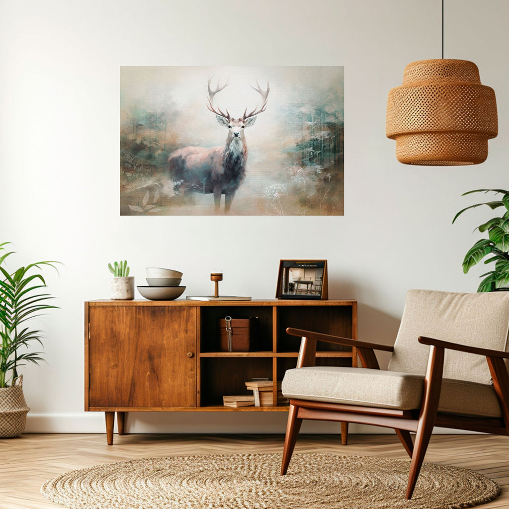 Affiche horizontale autocollante FOREST KING