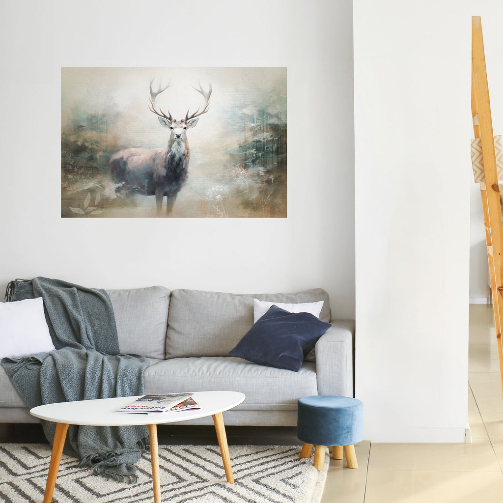 Affiche horizontale autocollante FOREST KING