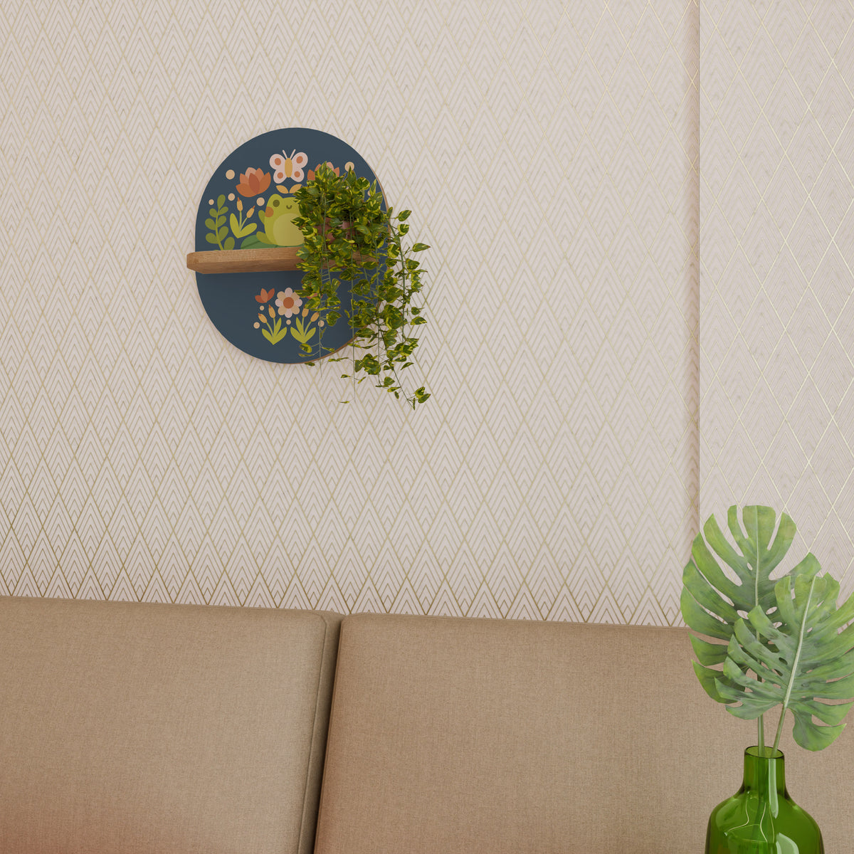 MEADOW IDYLL Art Shelf