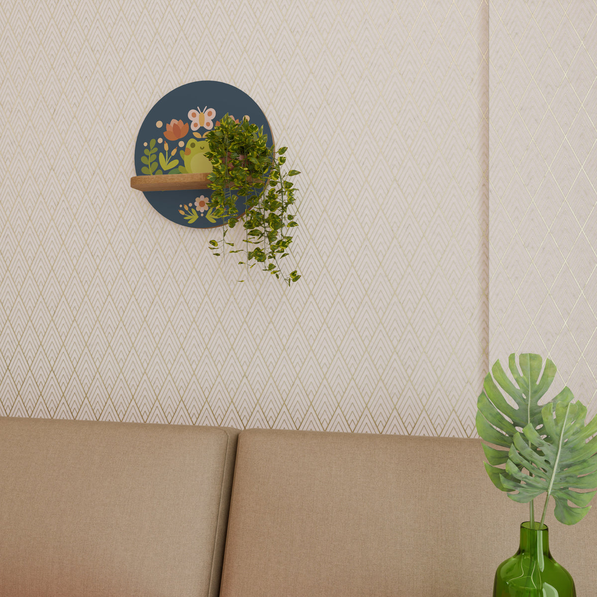 MEADOW IDYLL Art Shelf