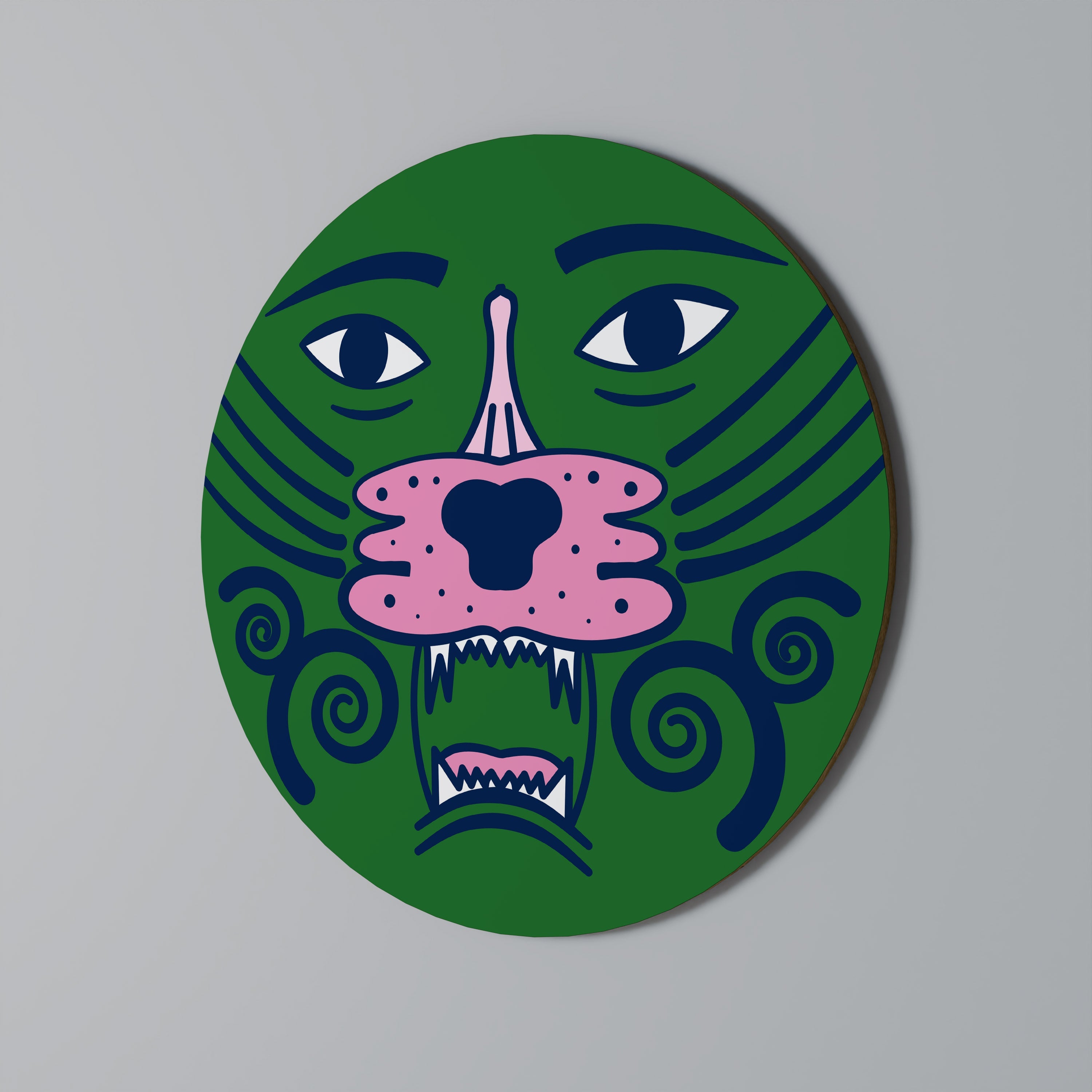 Décoration murale ronde STAY WILD