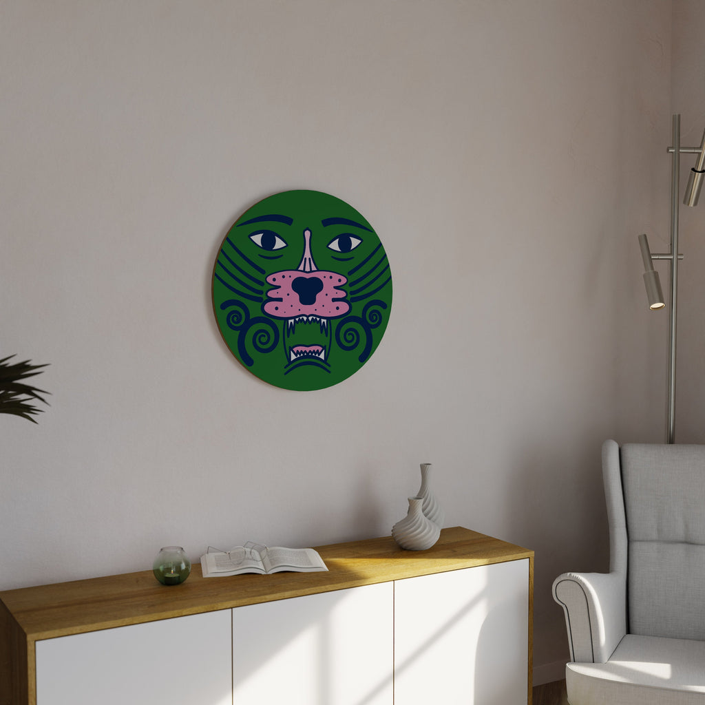 Décoration murale ronde STAY WILD