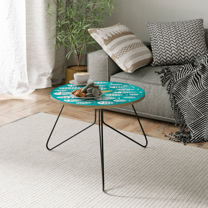 FISHY FOLK ART Coffee Table