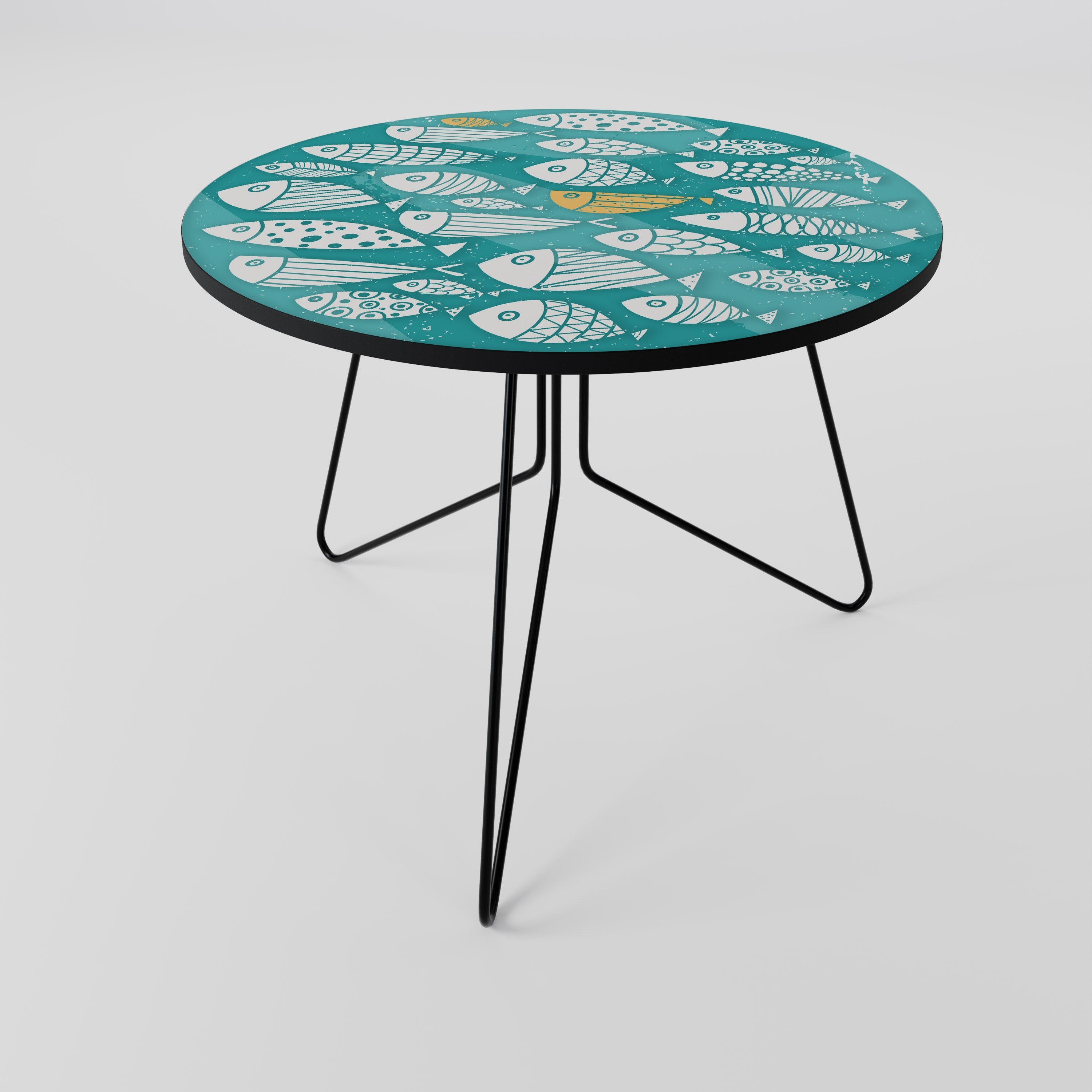 Table basse FISHY FOLK ART 69