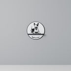 BULL TERRIER Art Shelf