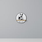 BULL TERRIER Art Shelf
