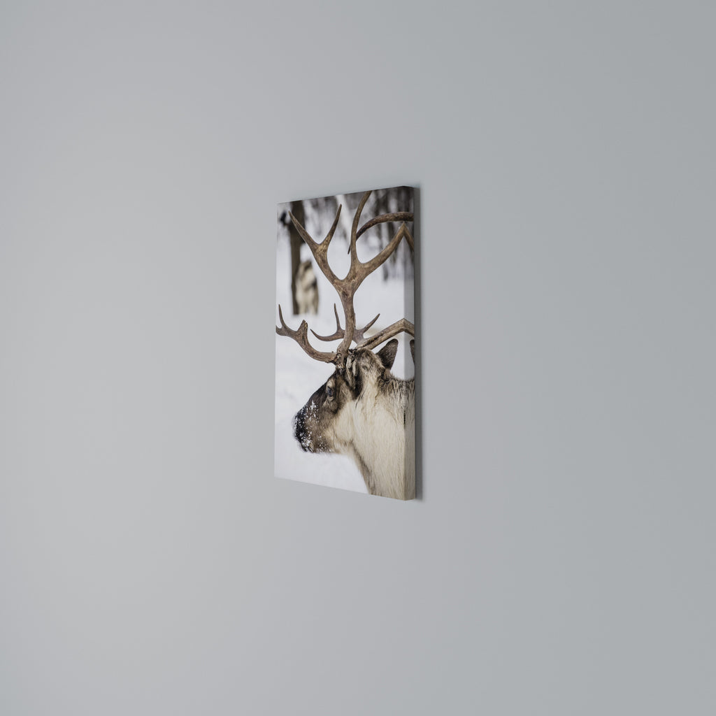 WHISPERS OF FROST Vertical Canvas Print