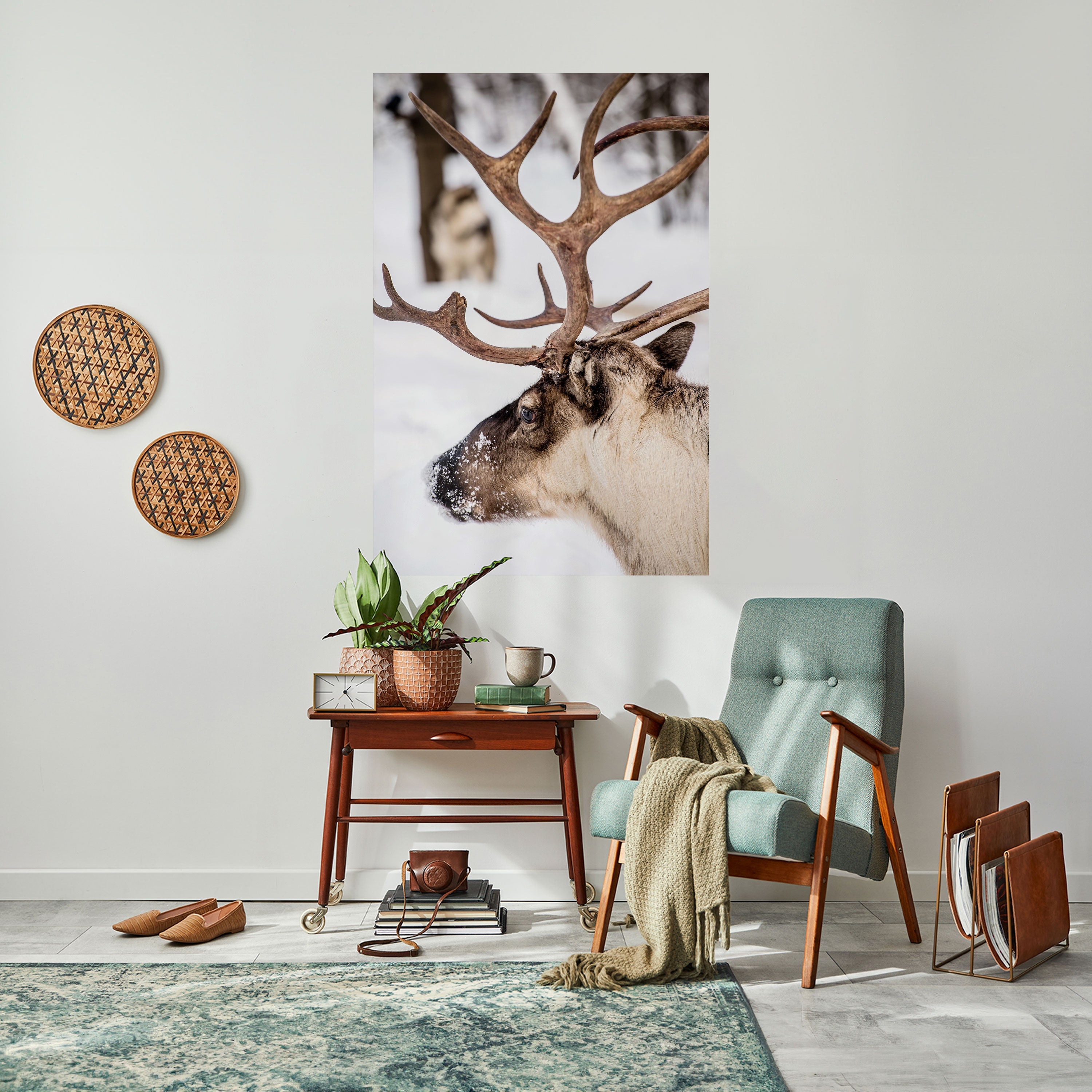 Affiche verticale autocollante « Whispers of Frost »