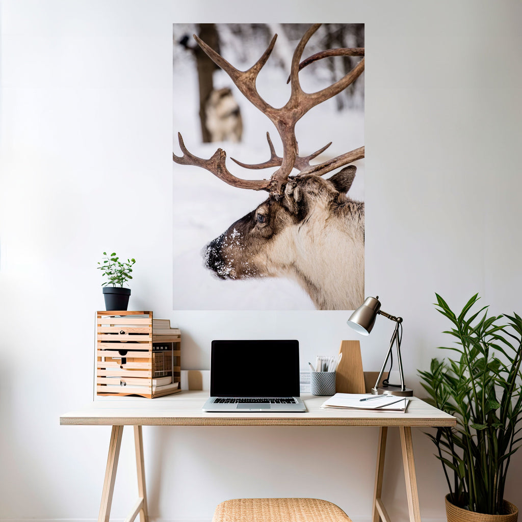 Affiche verticale autocollante « Whispers of Frost »