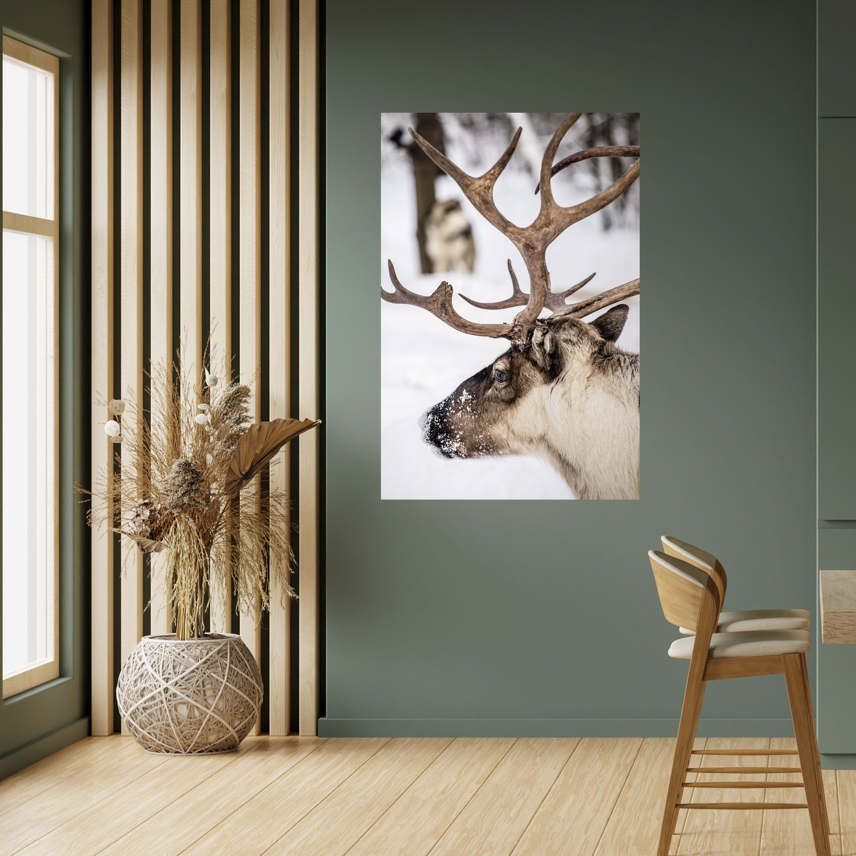 Affiche verticale autocollante « Whispers of Frost »