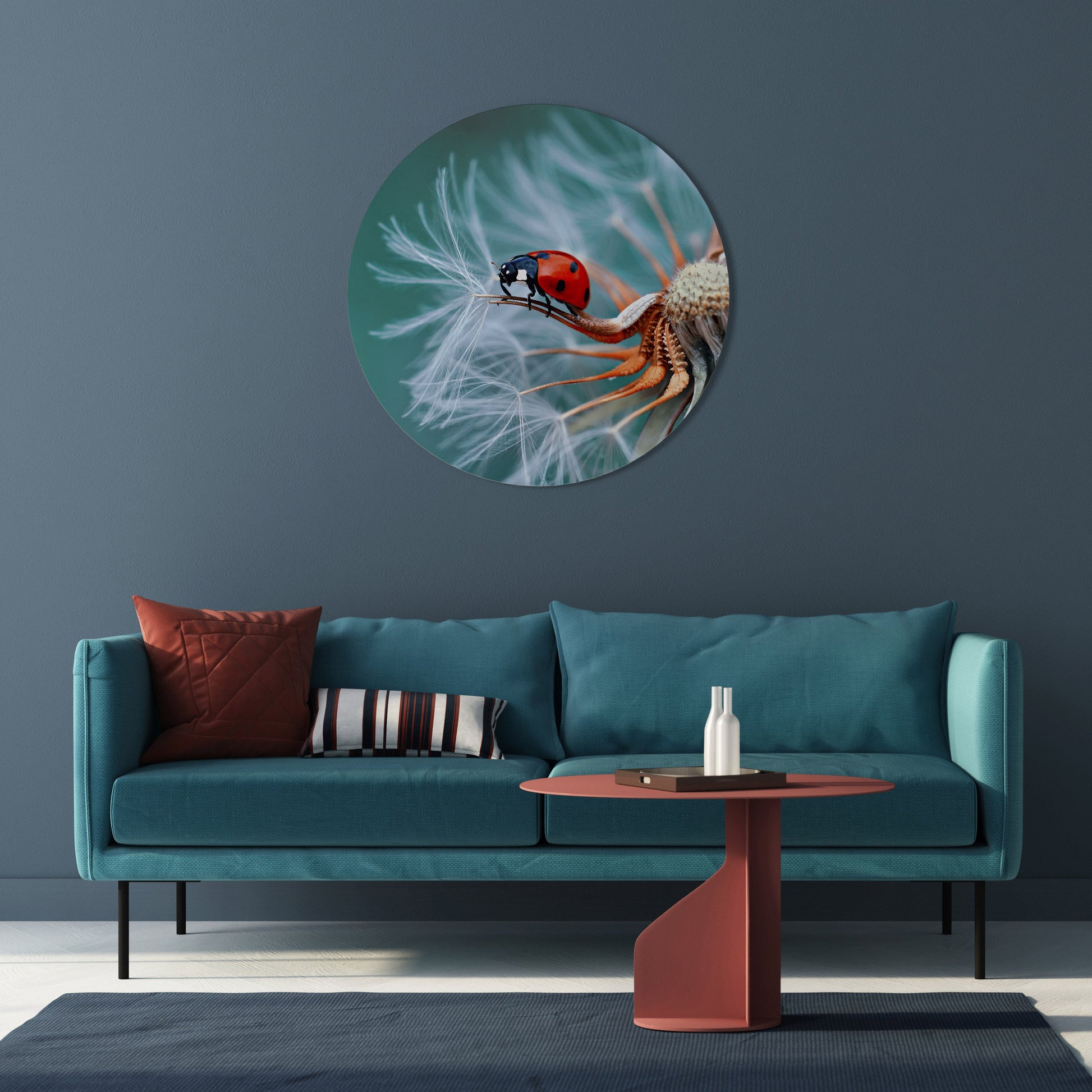 Décoration murale ronde LADYBUG BALANCE