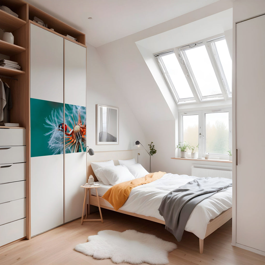 Affiche horizontale autocollante LADYBUG BALANCE