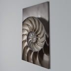 WHISPERS OF SHELLS Vertical Canvas Print