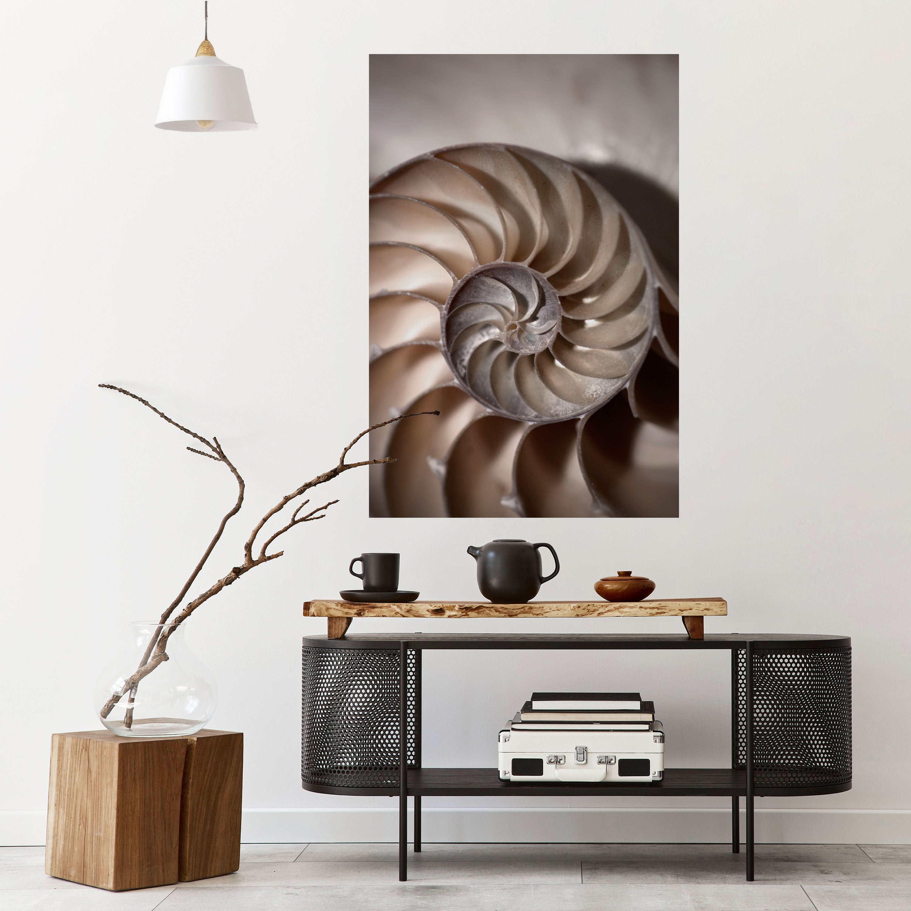 Affiche verticale autocollante « WHISPERS OF SHELLS »