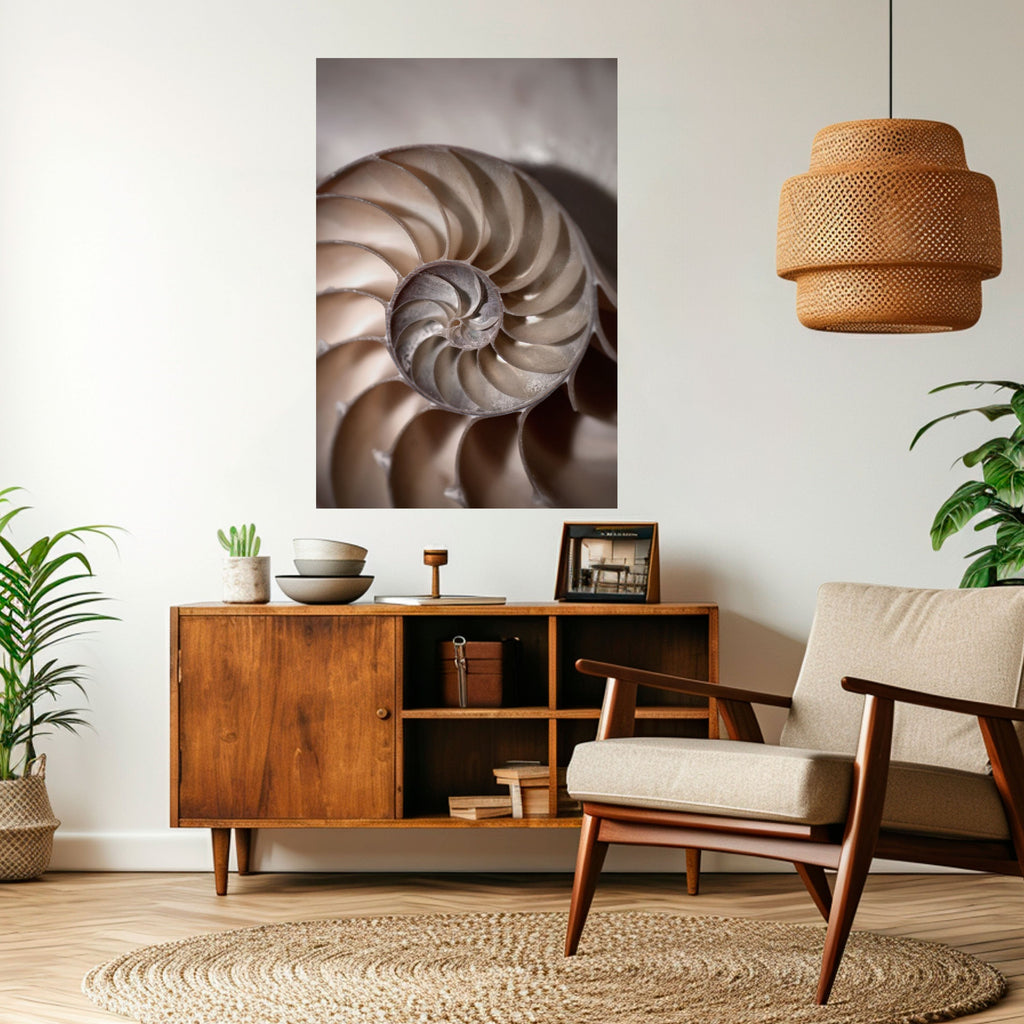 Affiche verticale autocollante « WHISPERS OF SHELLS »