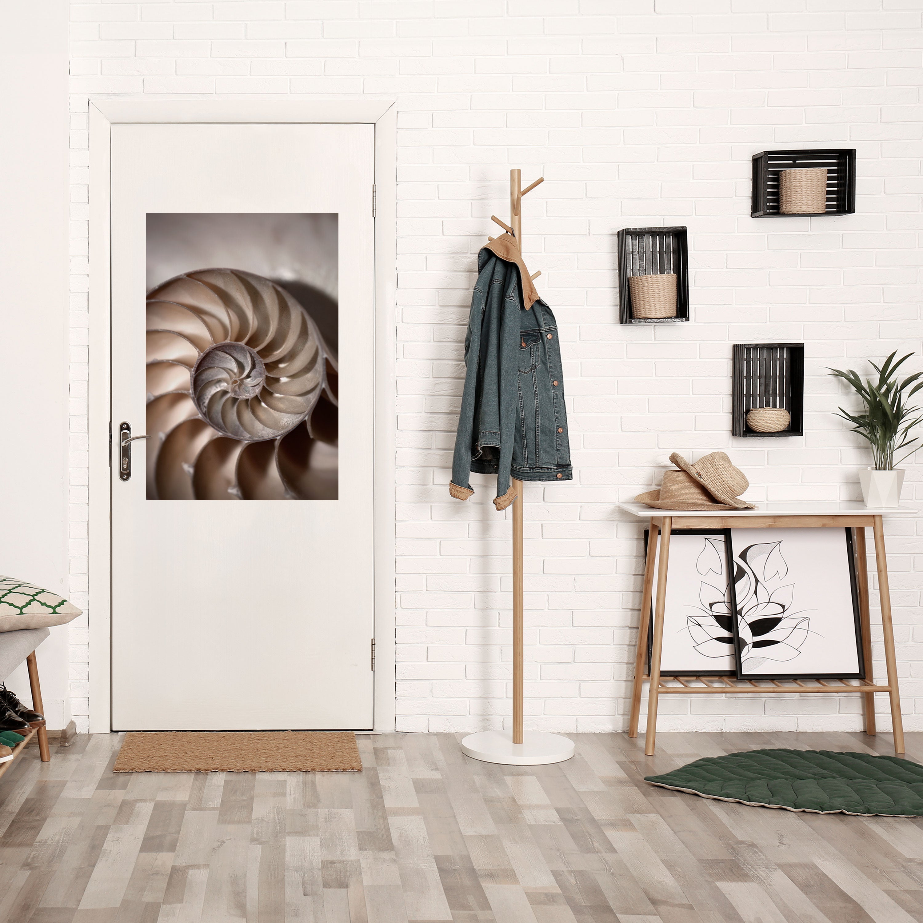 Affiche verticale autocollante « WHISPERS OF SHELLS »