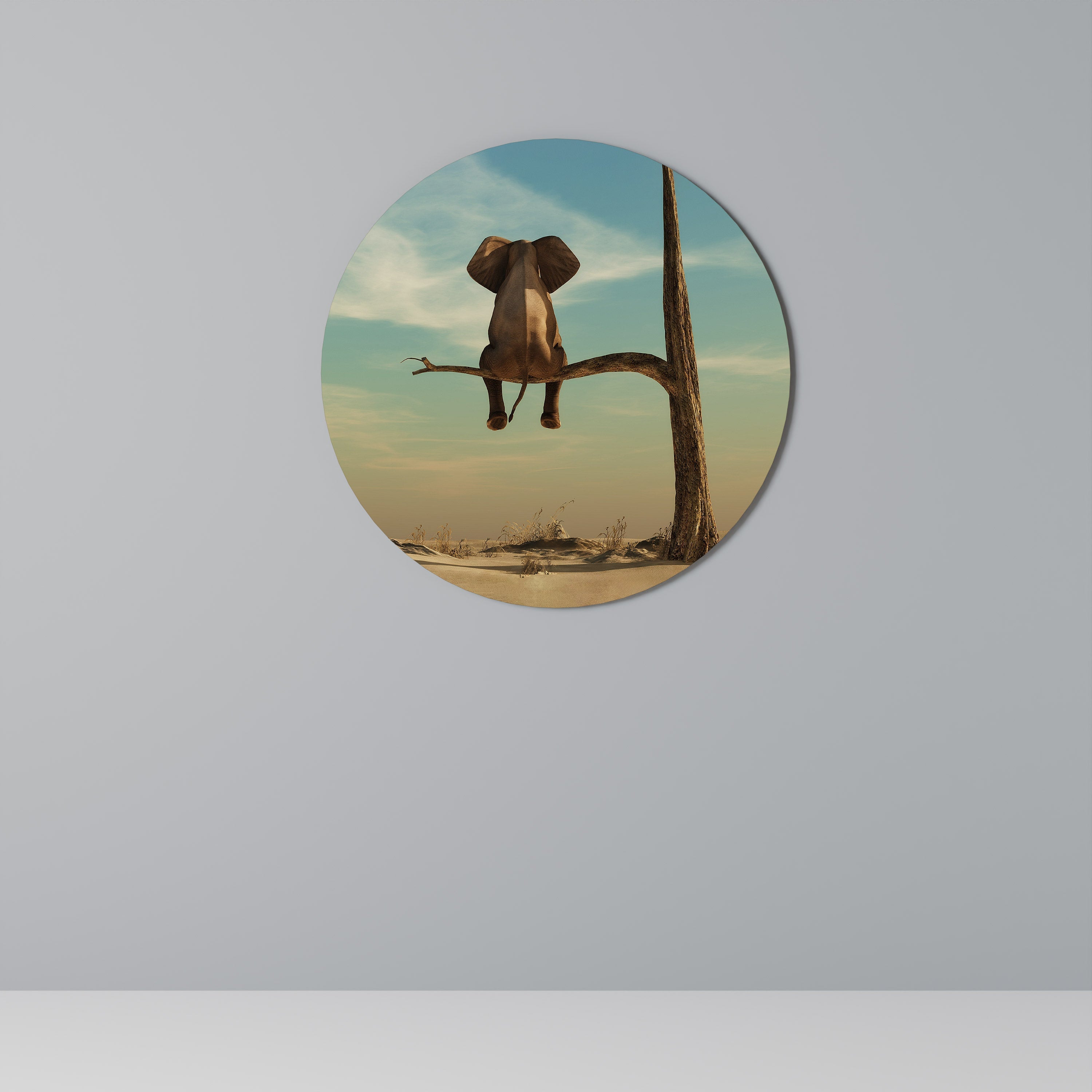 Osez rêver Art mural rond