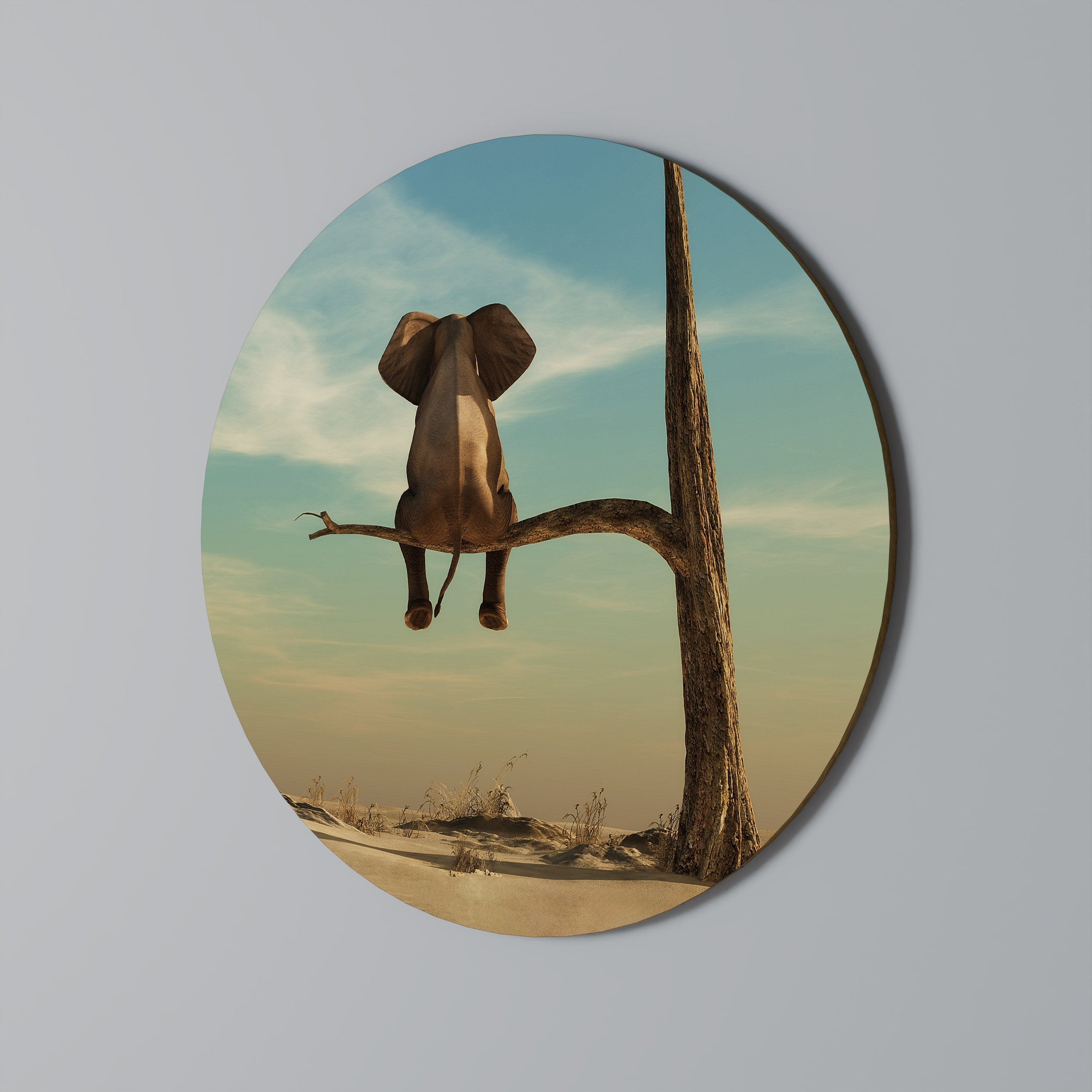 Osez rêver Art mural rond