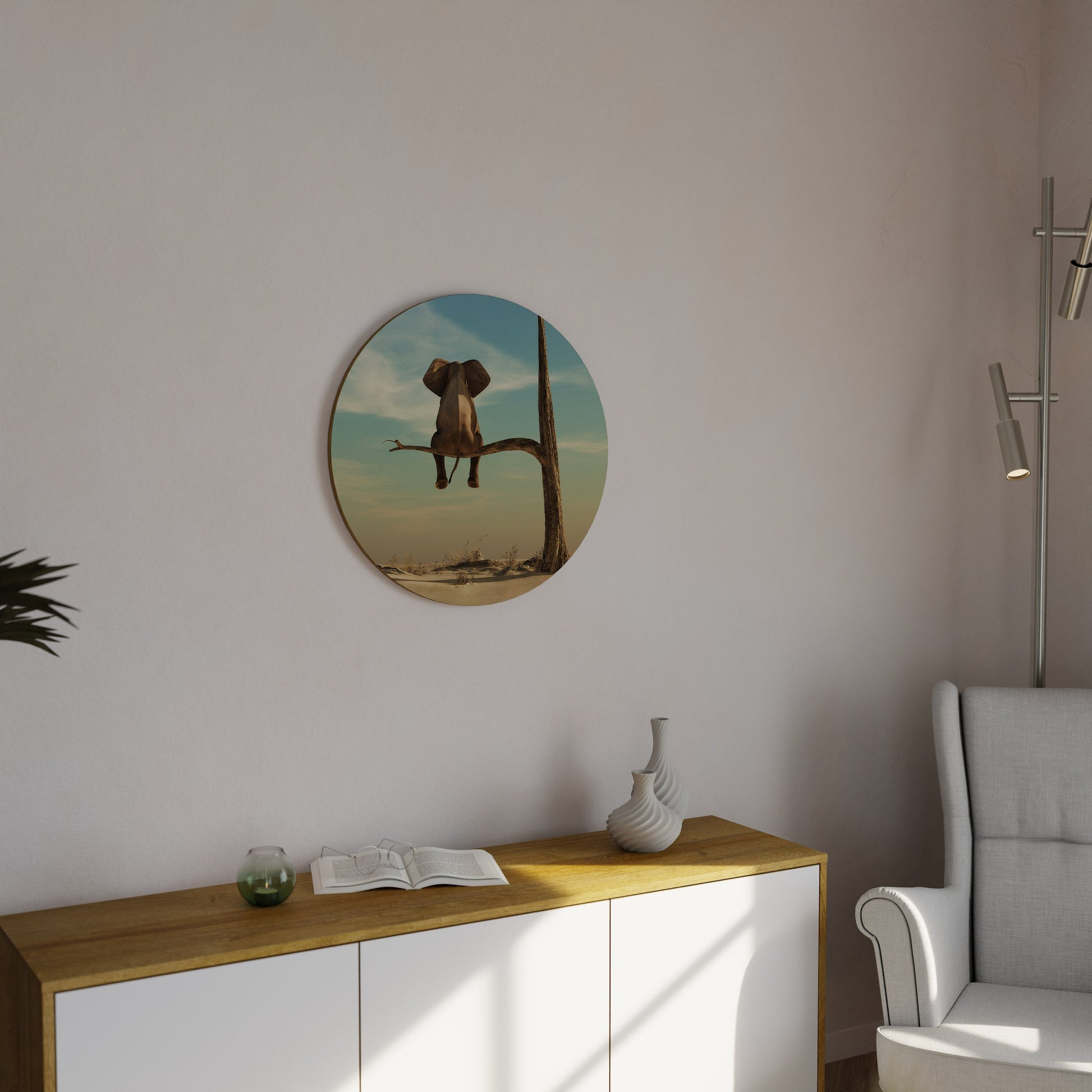 Osez rêver Art mural rond