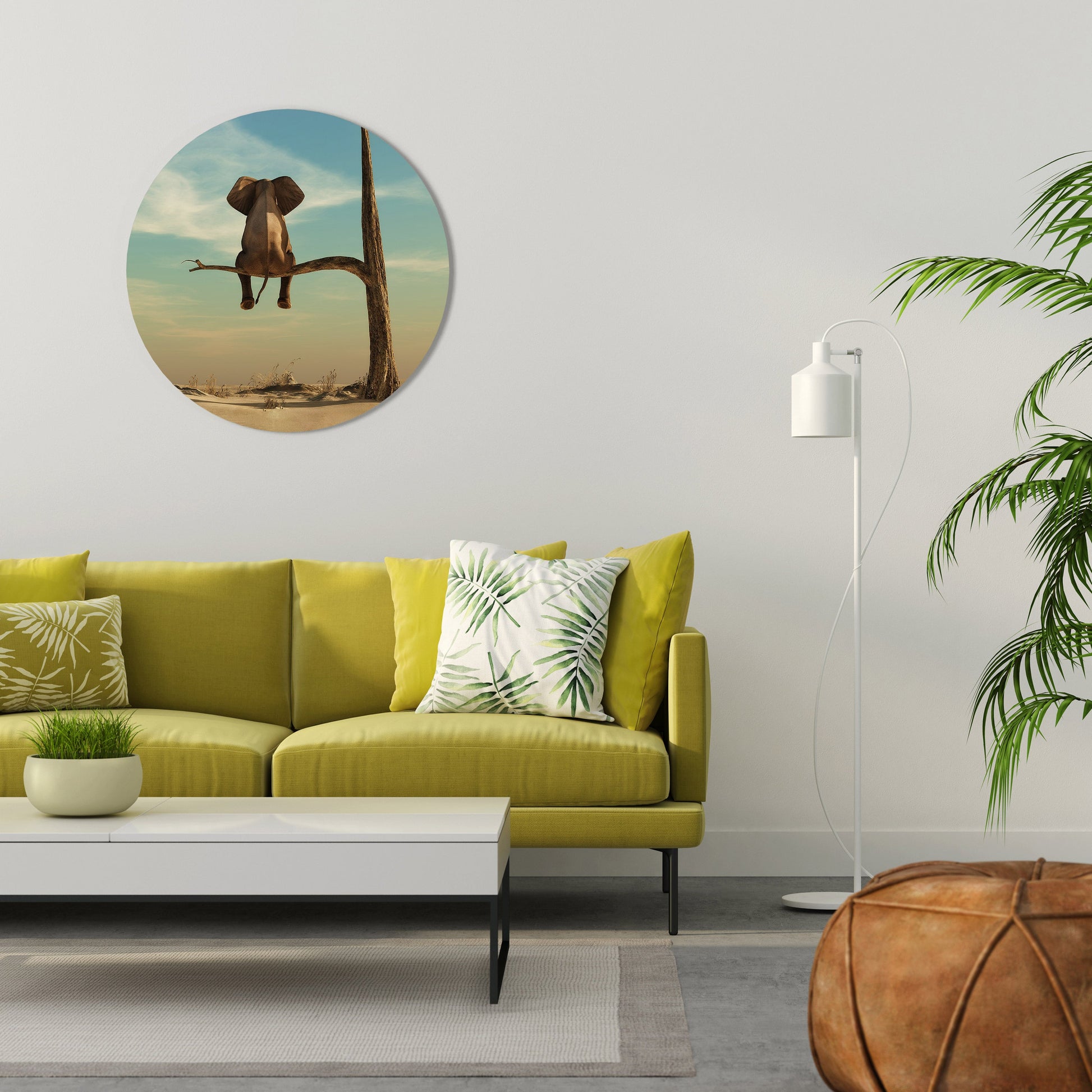Osez rêver Art mural rond