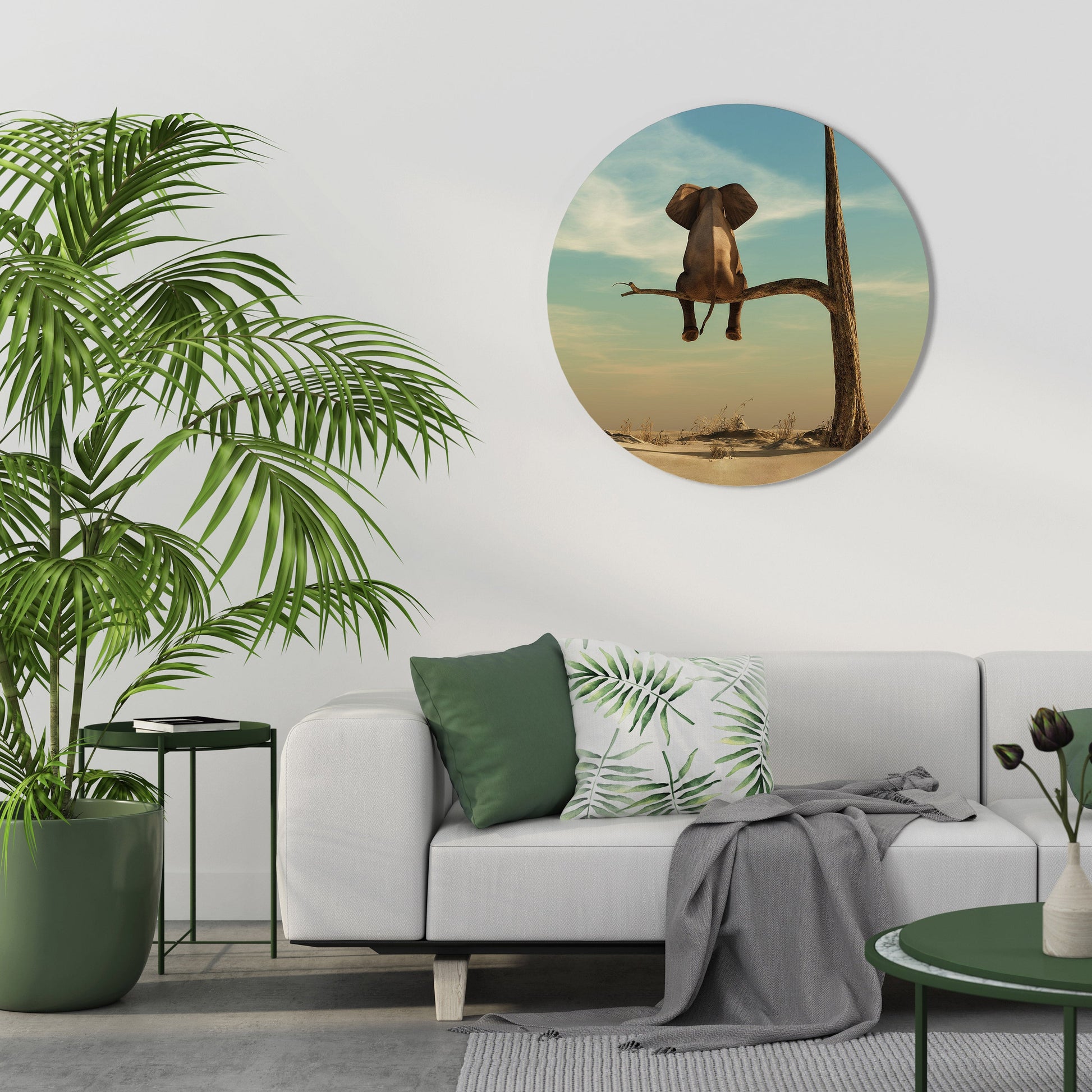 Osez rêver Art mural rond