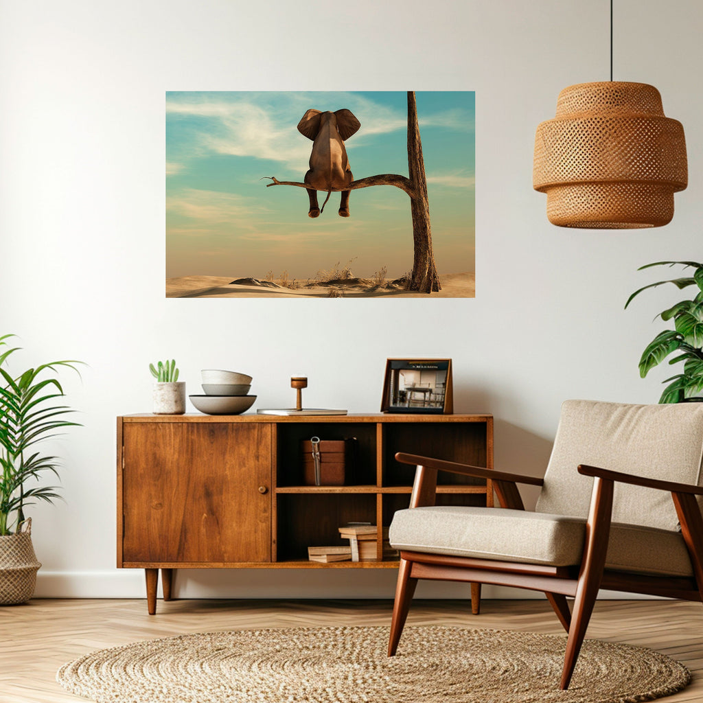 Affiche horizontale autocollante « OSEZ RÊVER »