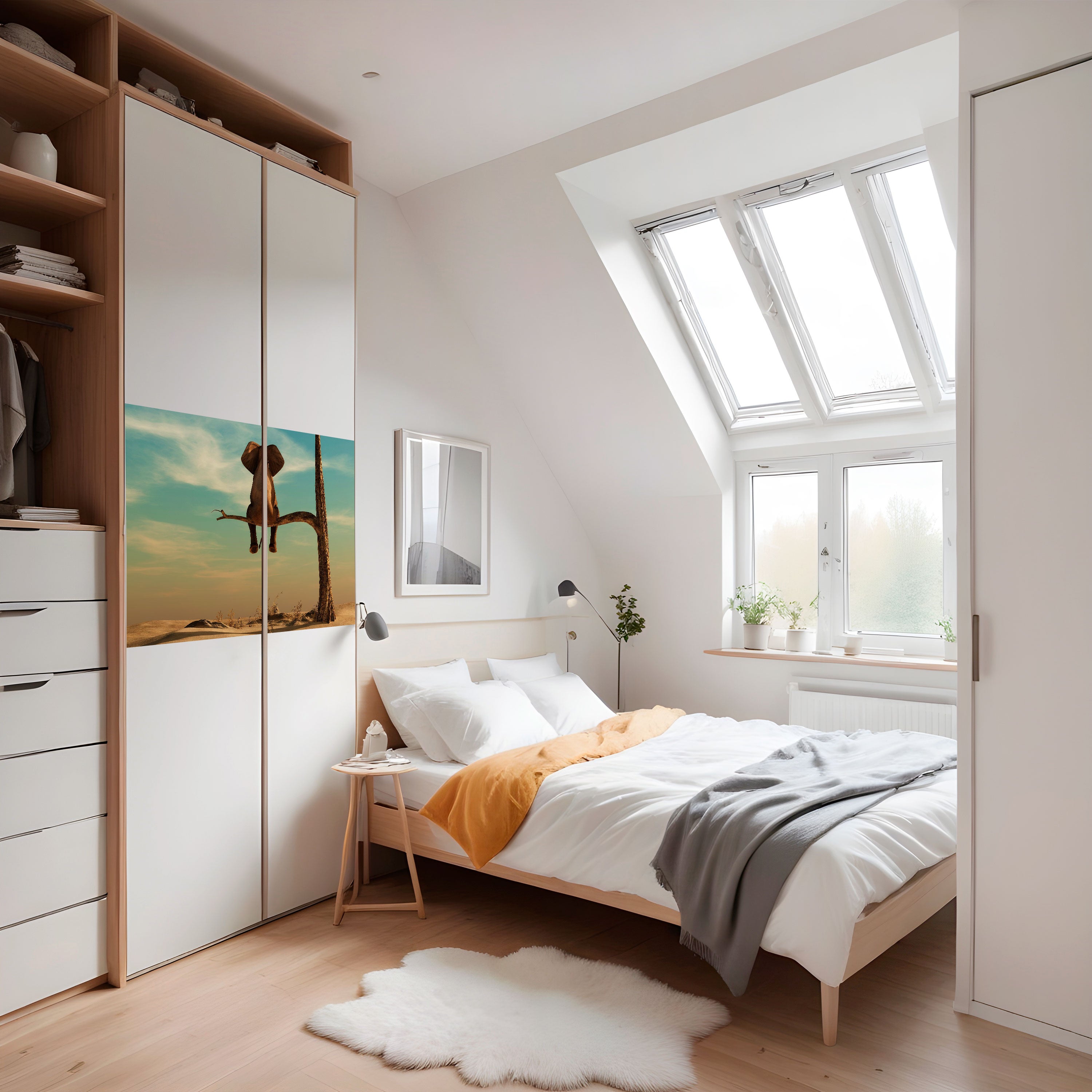 Affiche horizontale autocollante « OSEZ RÊVER »