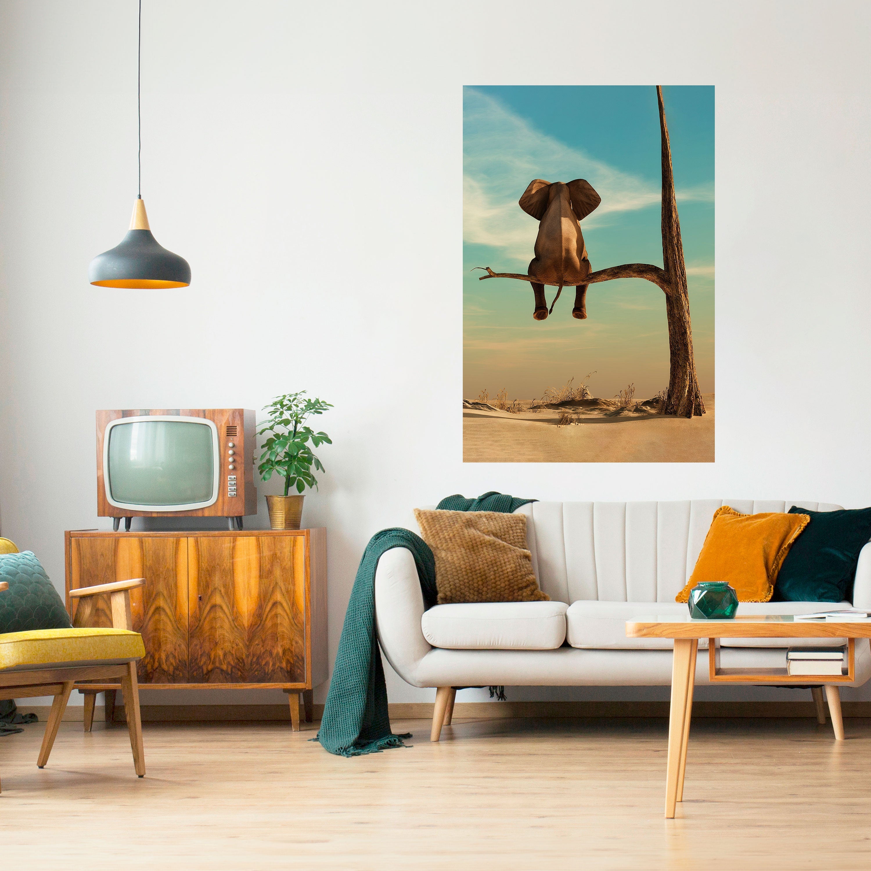 Affiche verticale autocollante « OSEZ RÊVER »