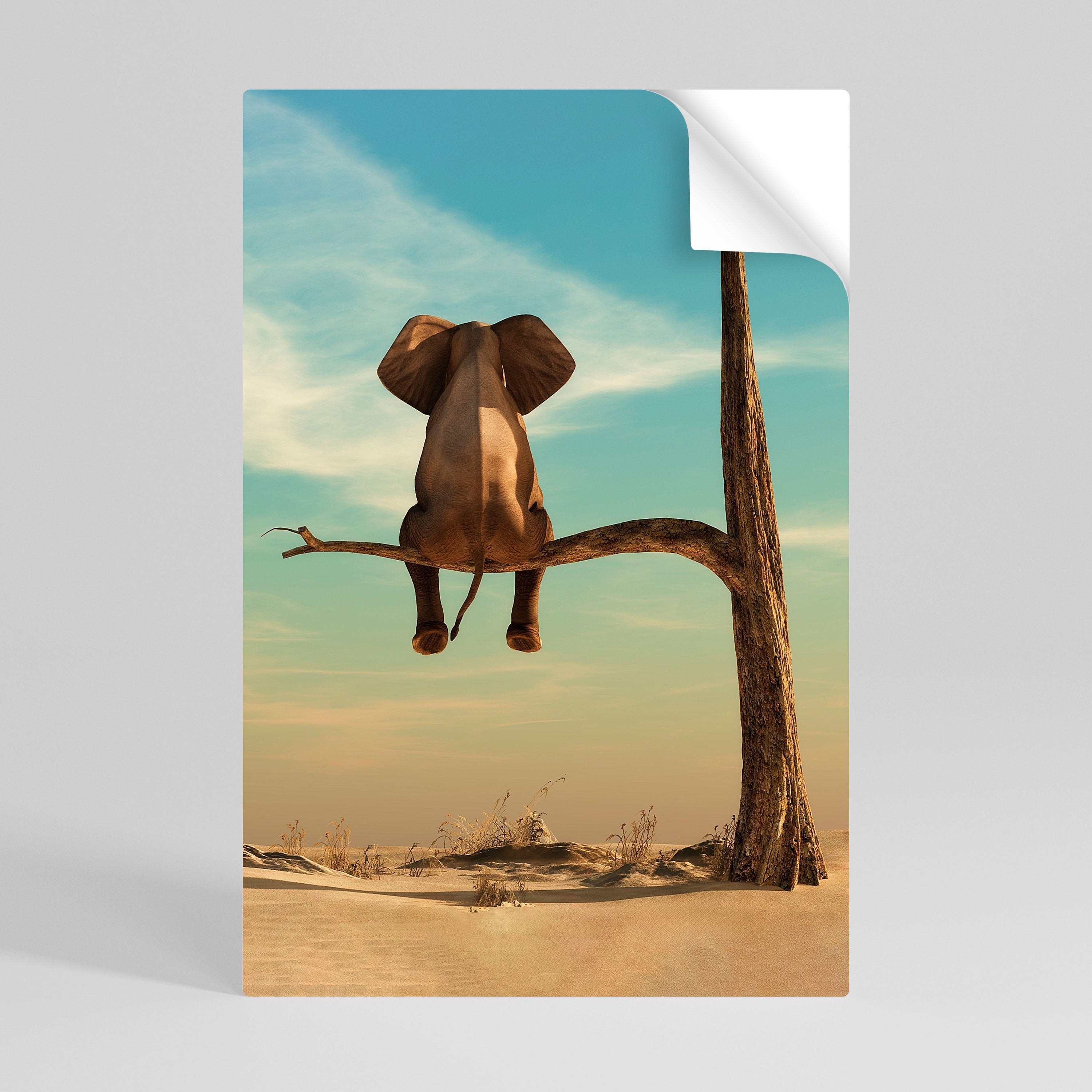 Affiche verticale autocollante « OSEZ RÊVER »