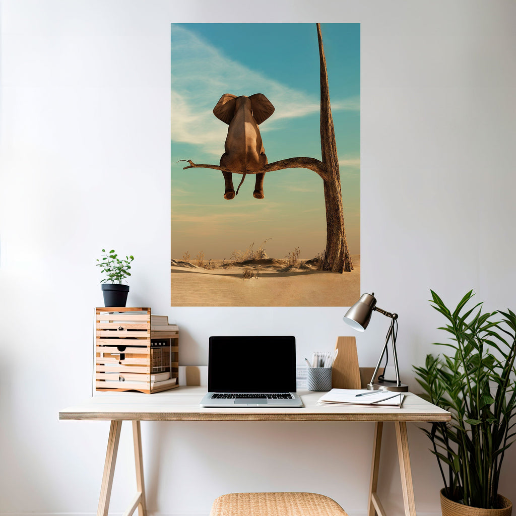 Affiche verticale autocollante « OSEZ RÊVER »