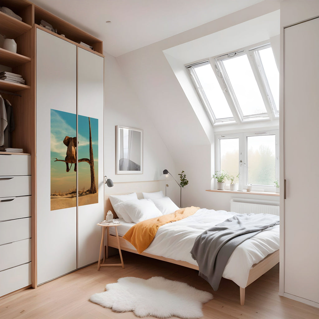 Affiche verticale autocollante « OSEZ RÊVER »