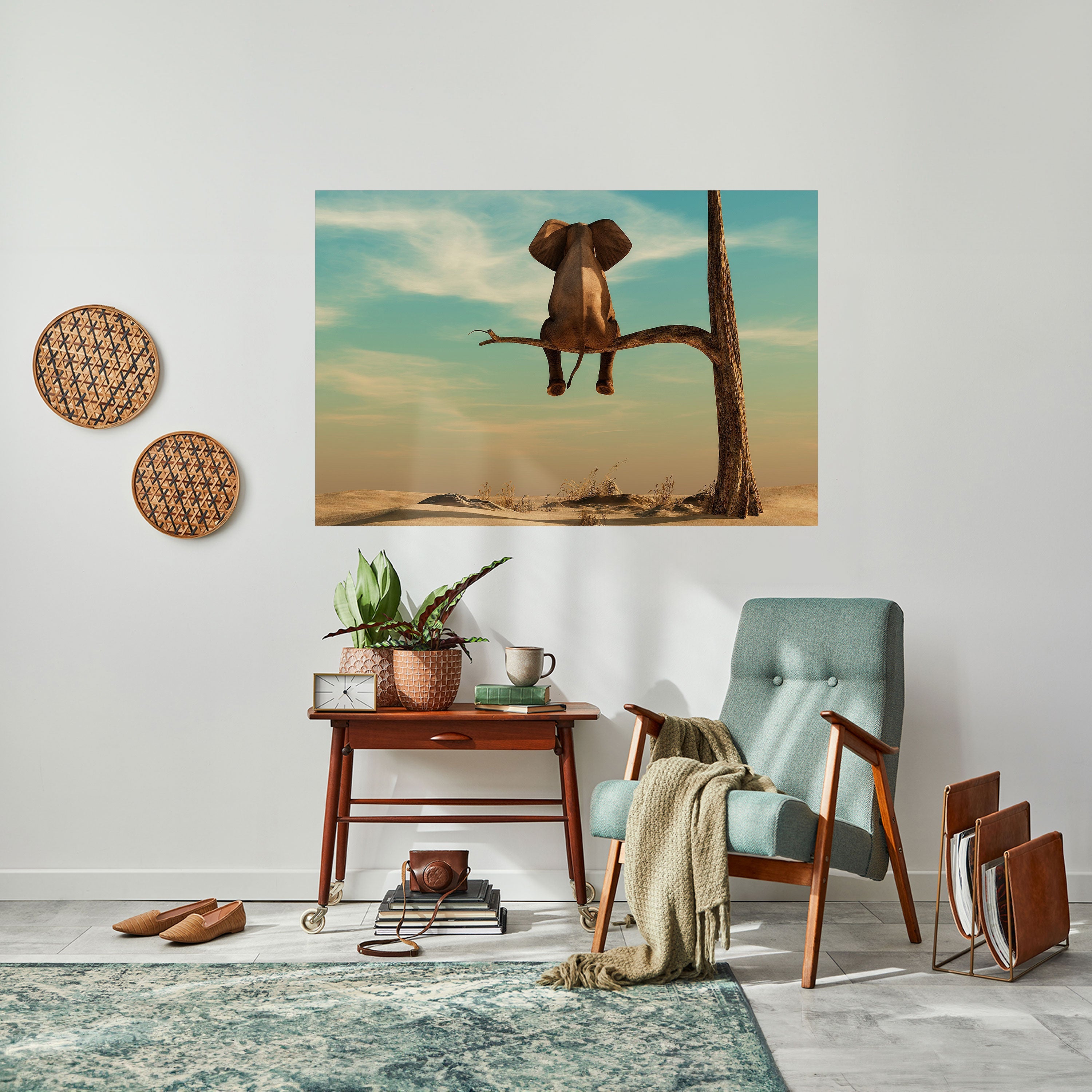 Affiche horizontale autocollante « OSEZ RÊVER »