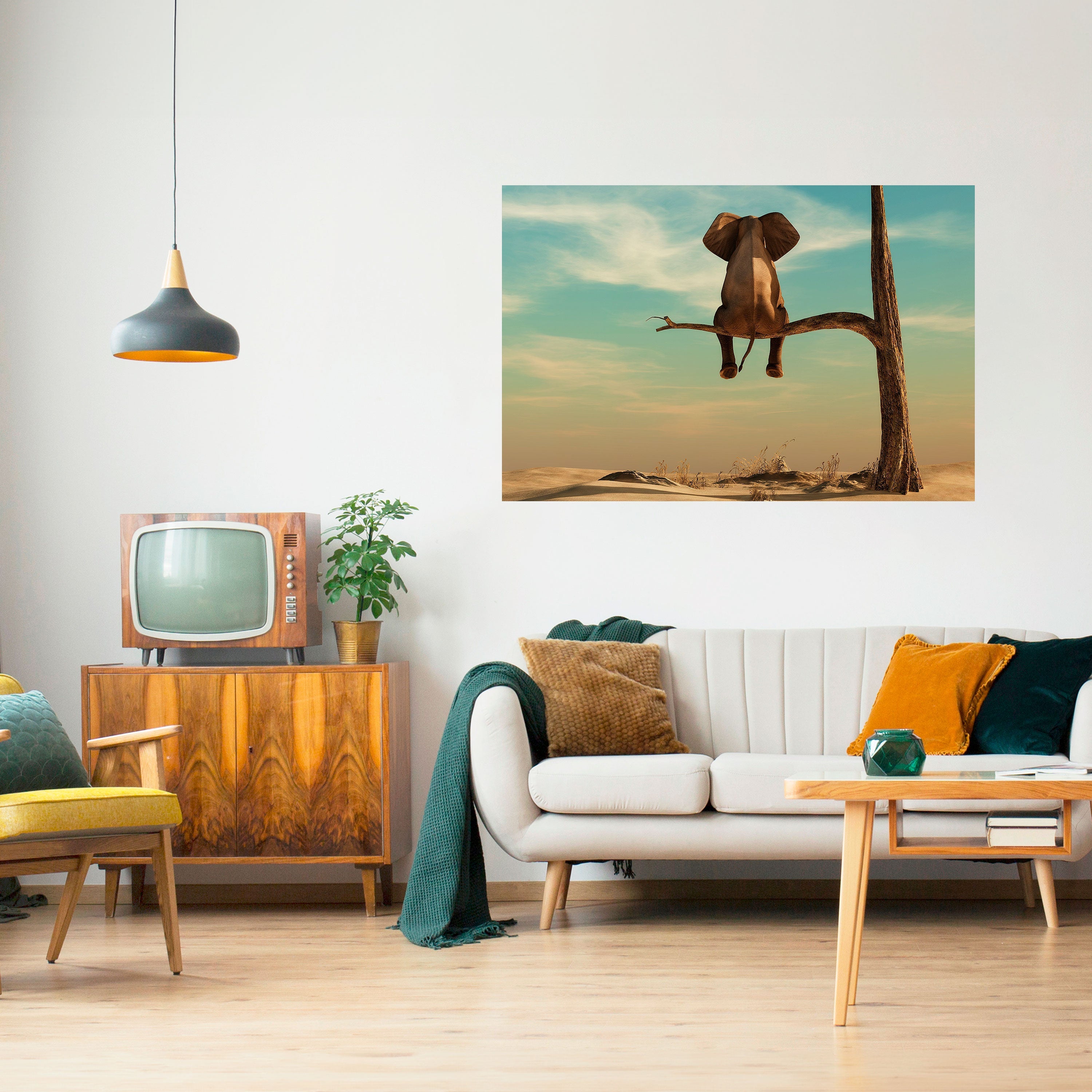 Affiche horizontale autocollante « OSEZ RÊVER »