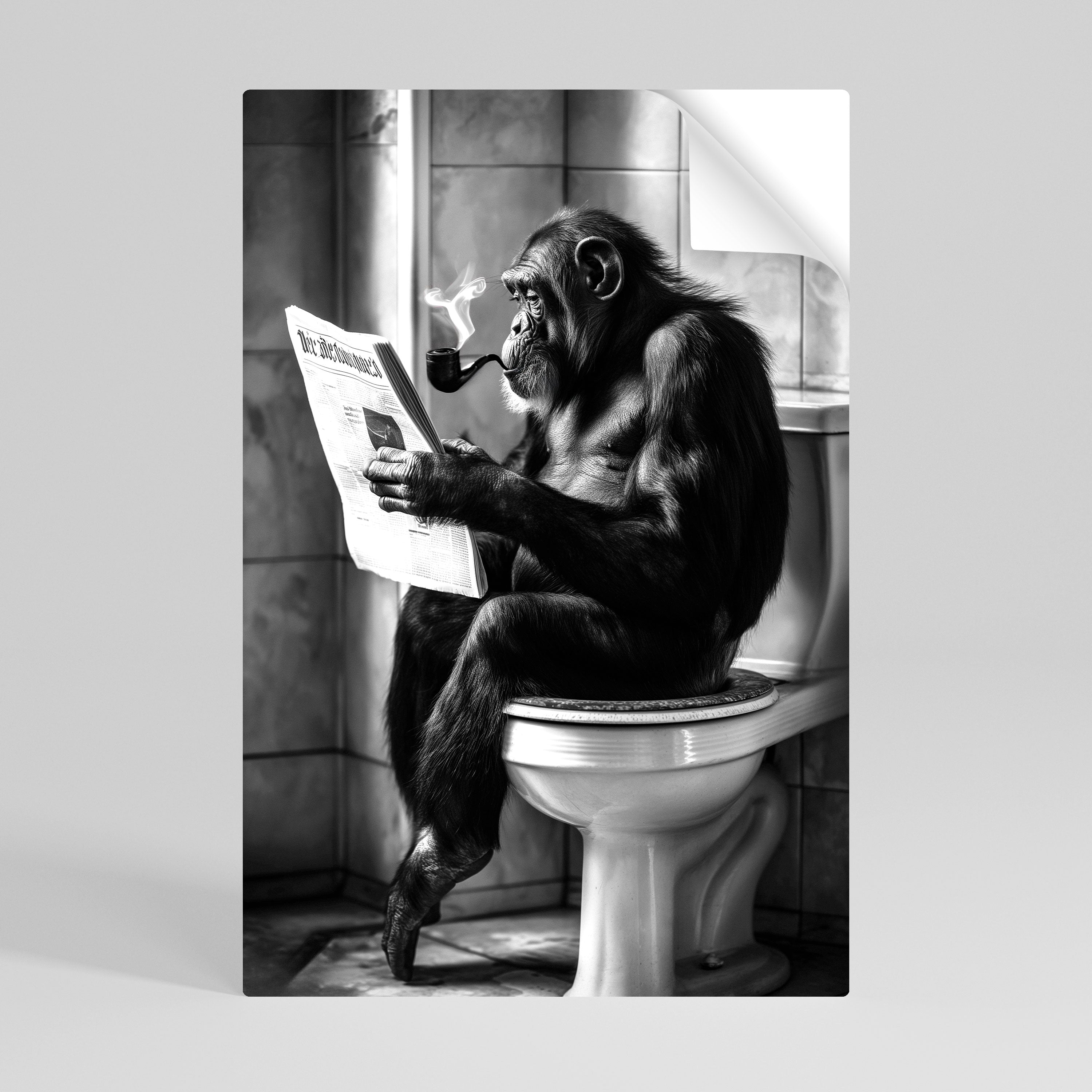 A MOMENT OF CALM Peel and Stick Vertical Poster