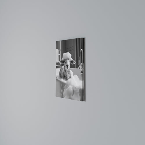 BUBBLE BATH BAA Vertical Canvas Print