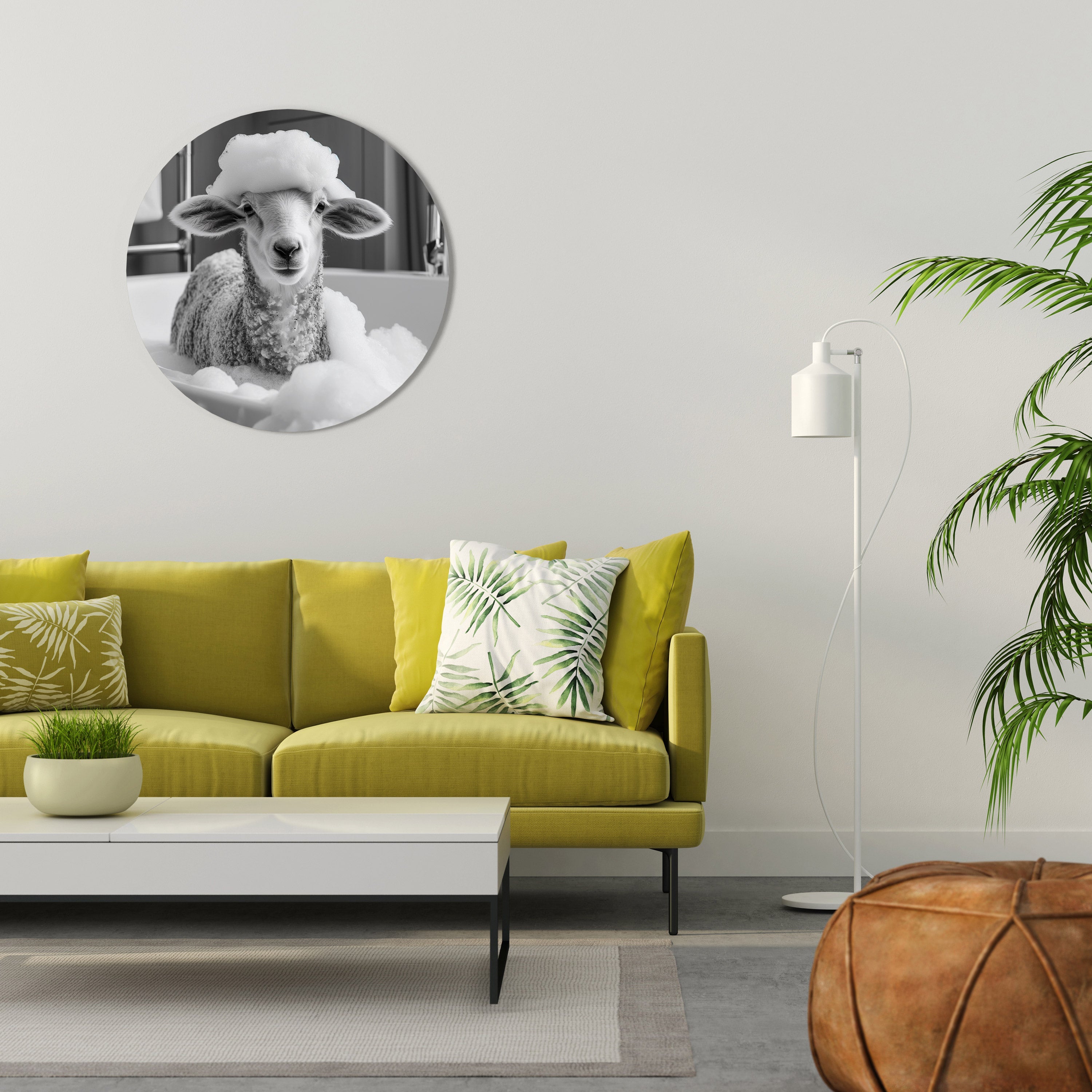 Décoration murale ronde BUBBLE BATH BAA