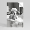 BUBBLE BATH BAA Peel and Stick Vertical Poster