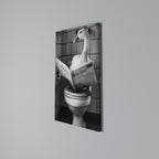 DUCKTAILS AND TIDBITS Vertical Canvas Print