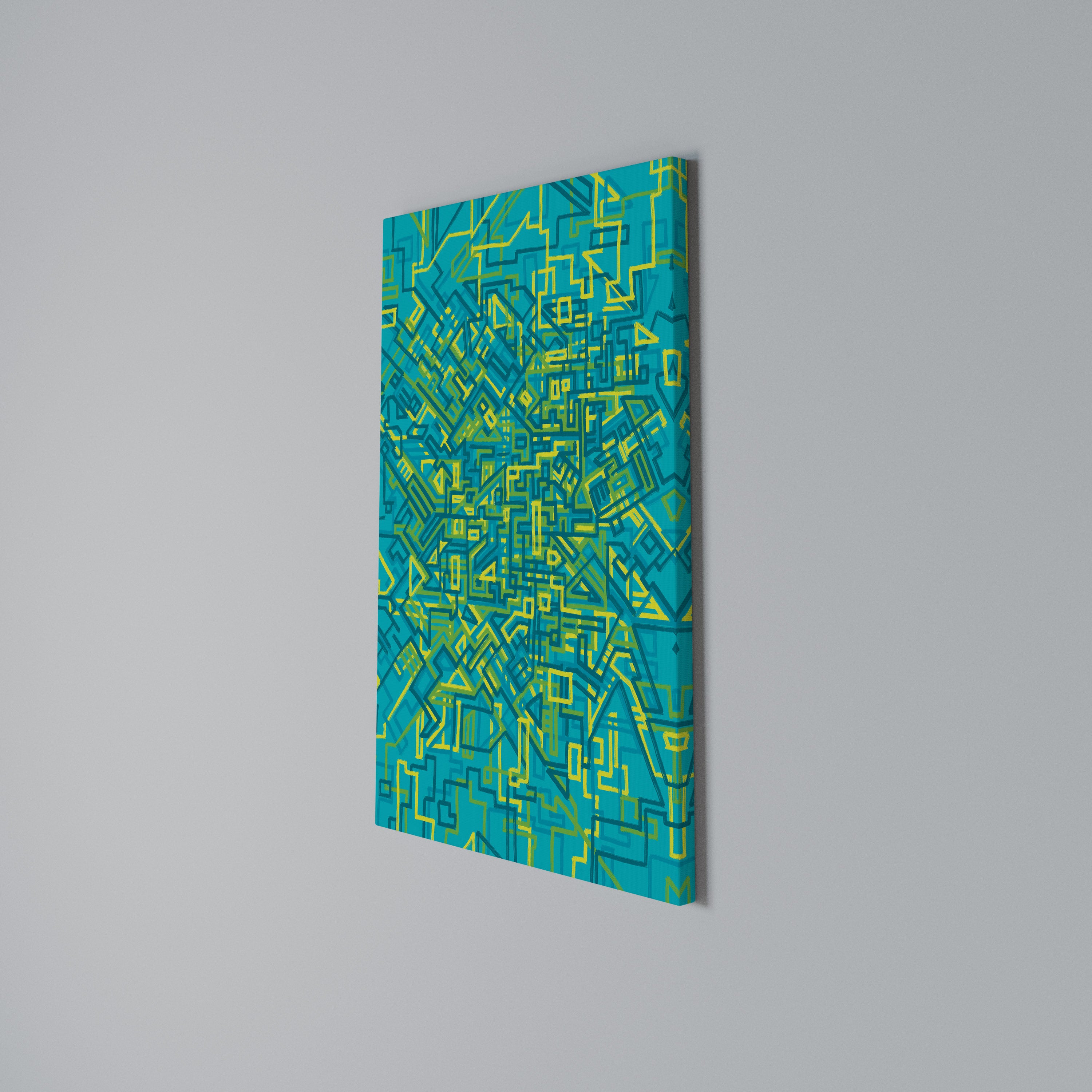 NATURE'S CHORUS Vertical Canvas Print