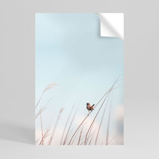 NATURE'S CHORUS Peel and Stick Vertical Poster