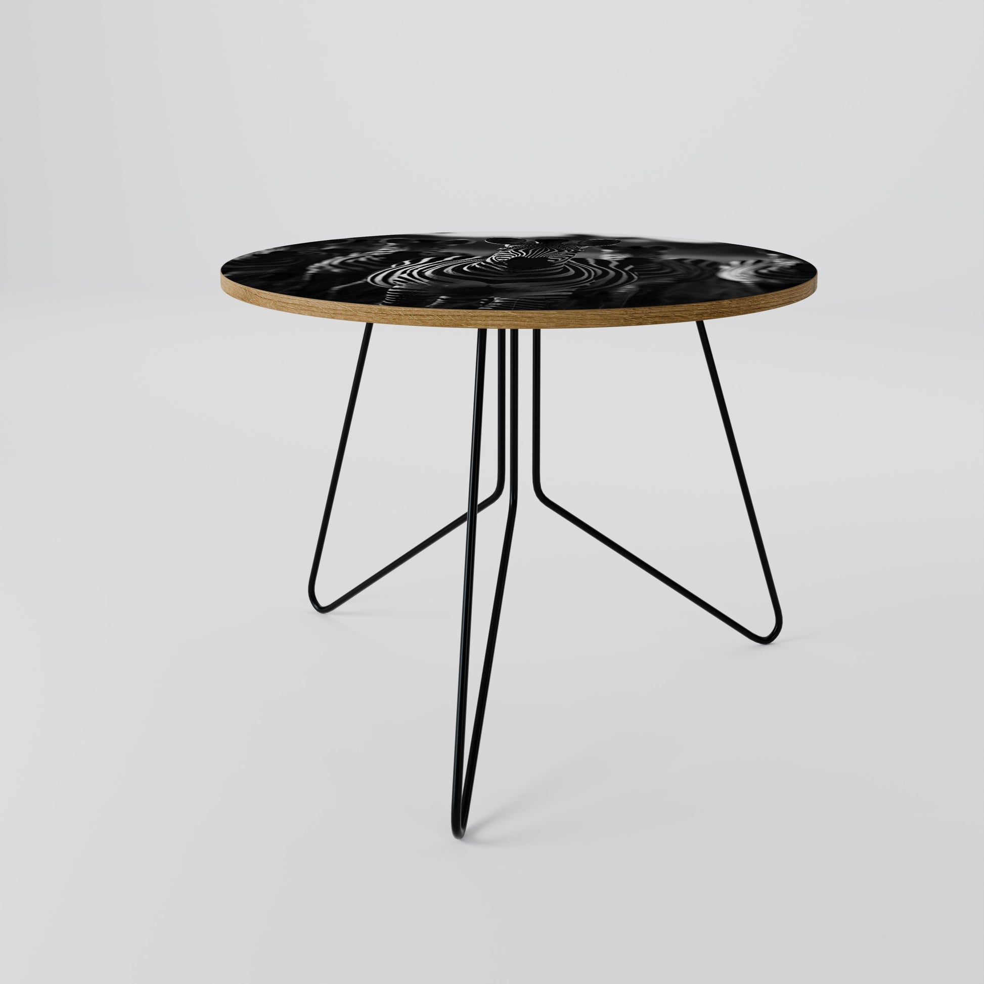 Table basse SYMPHONY SAGA à rayures 69