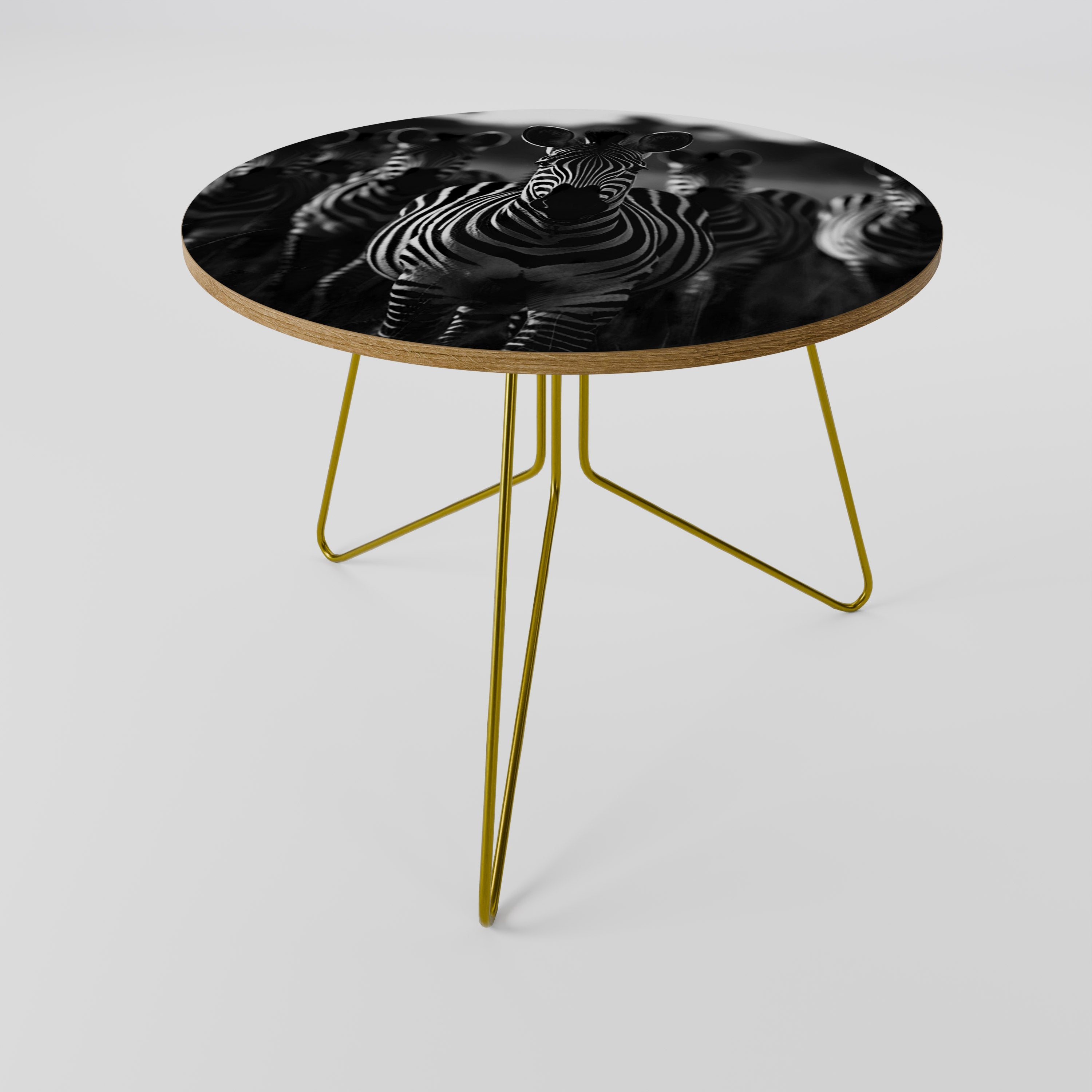 Table basse SYMPHONY SAGA à rayures 69