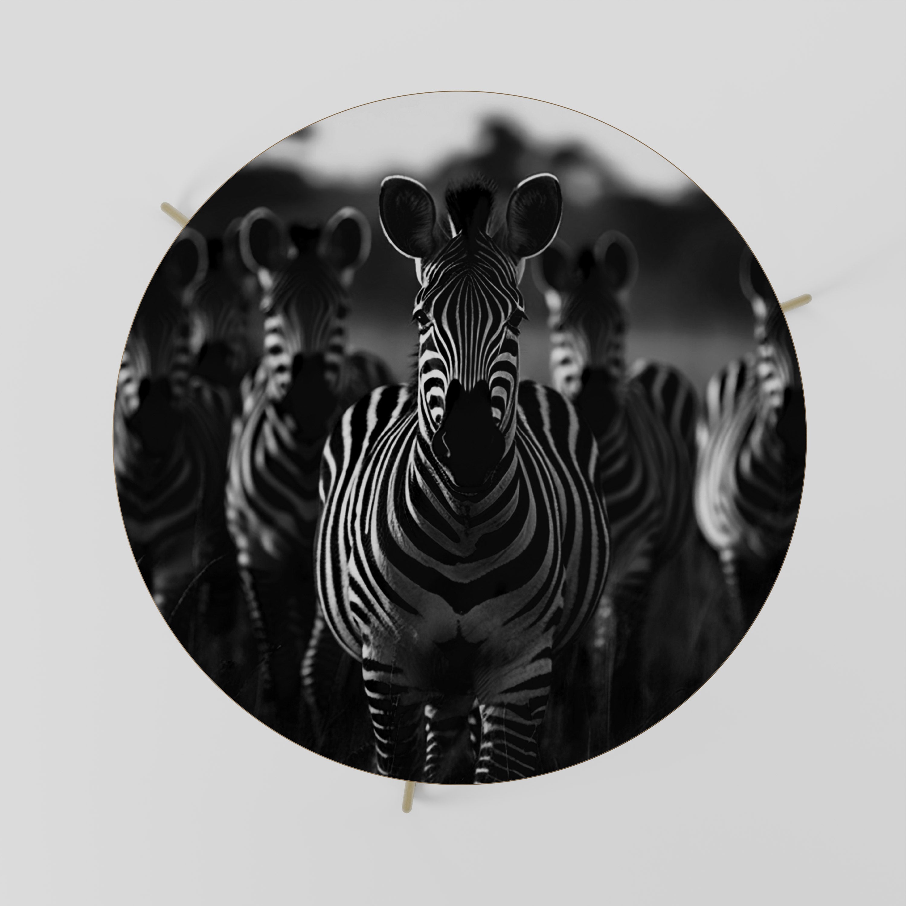 Table basse SYMPHONY SAGA à rayures 69