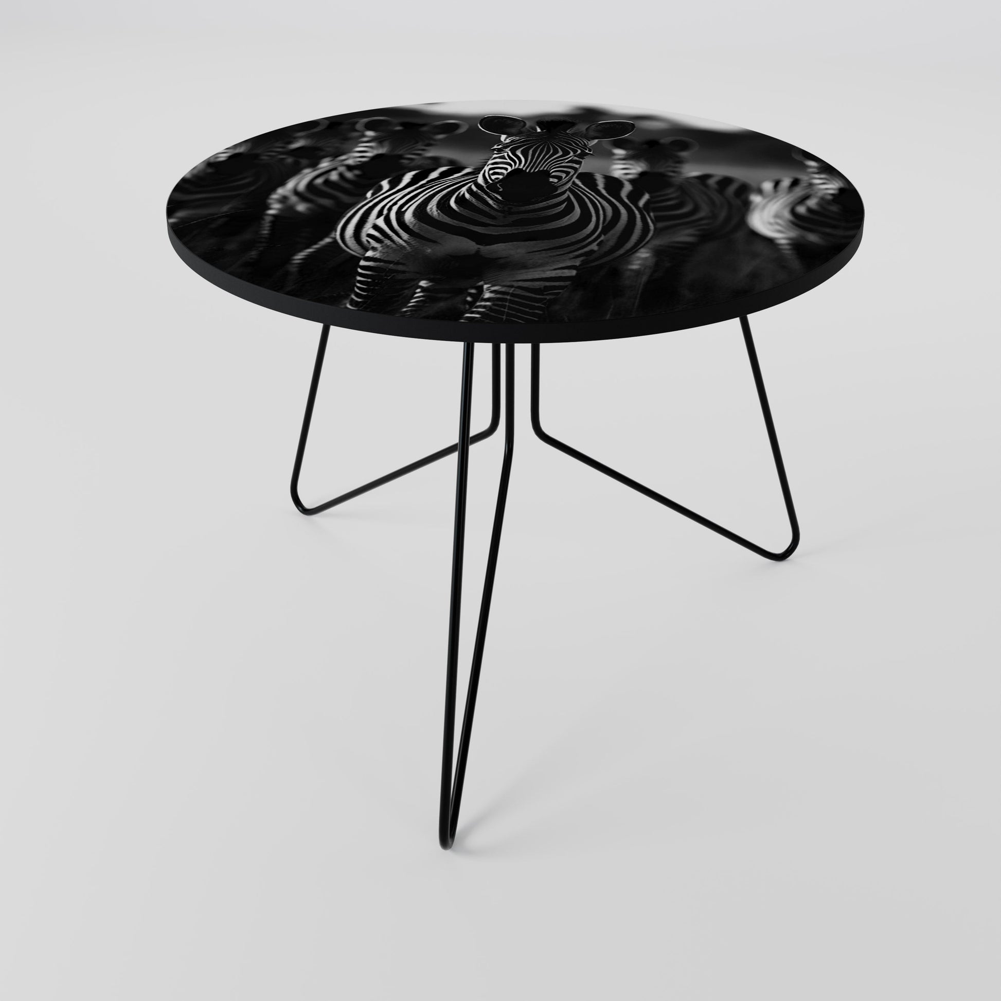 Table basse SYMPHONY SAGA à rayures 69