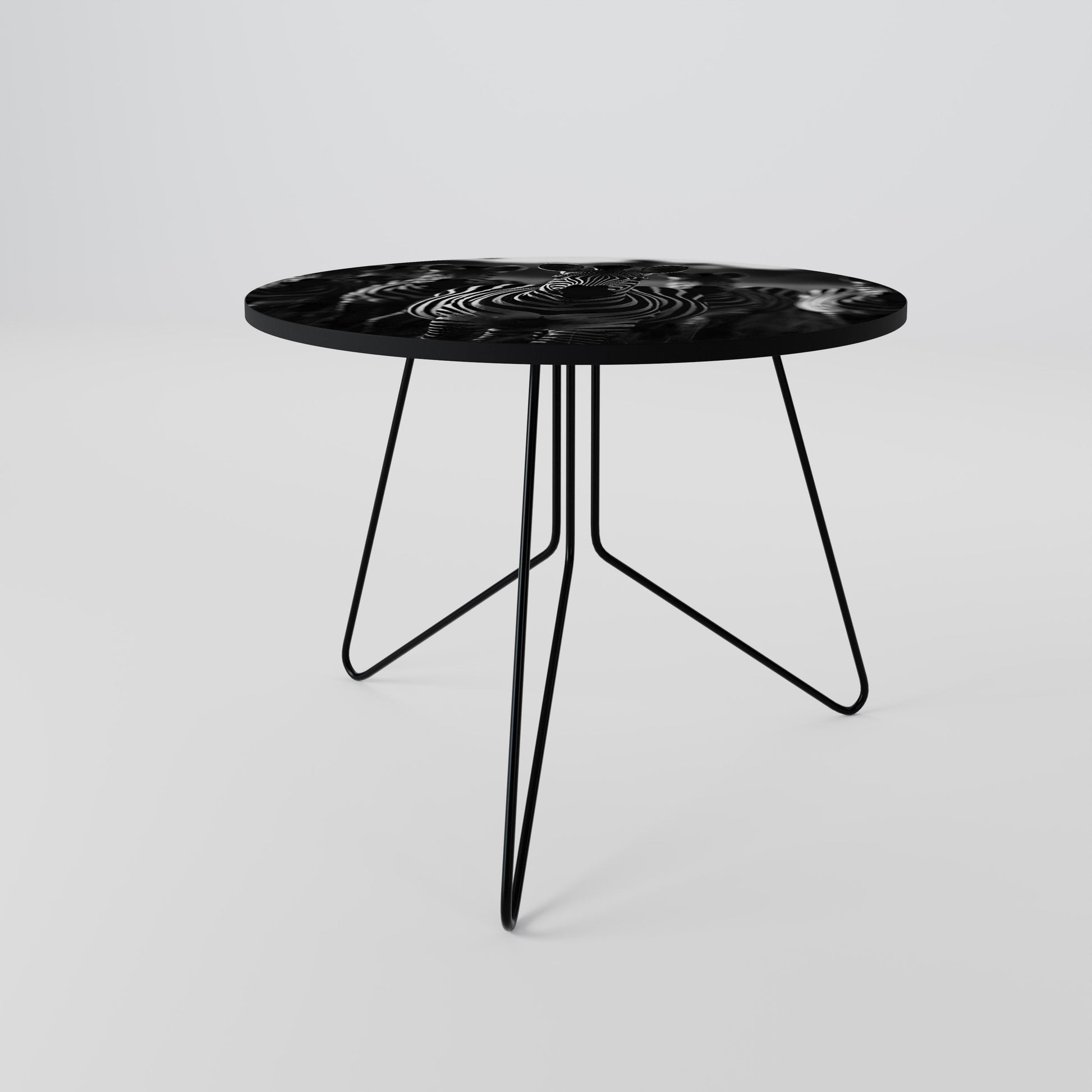 Table basse SYMPHONY SAGA à rayures 69