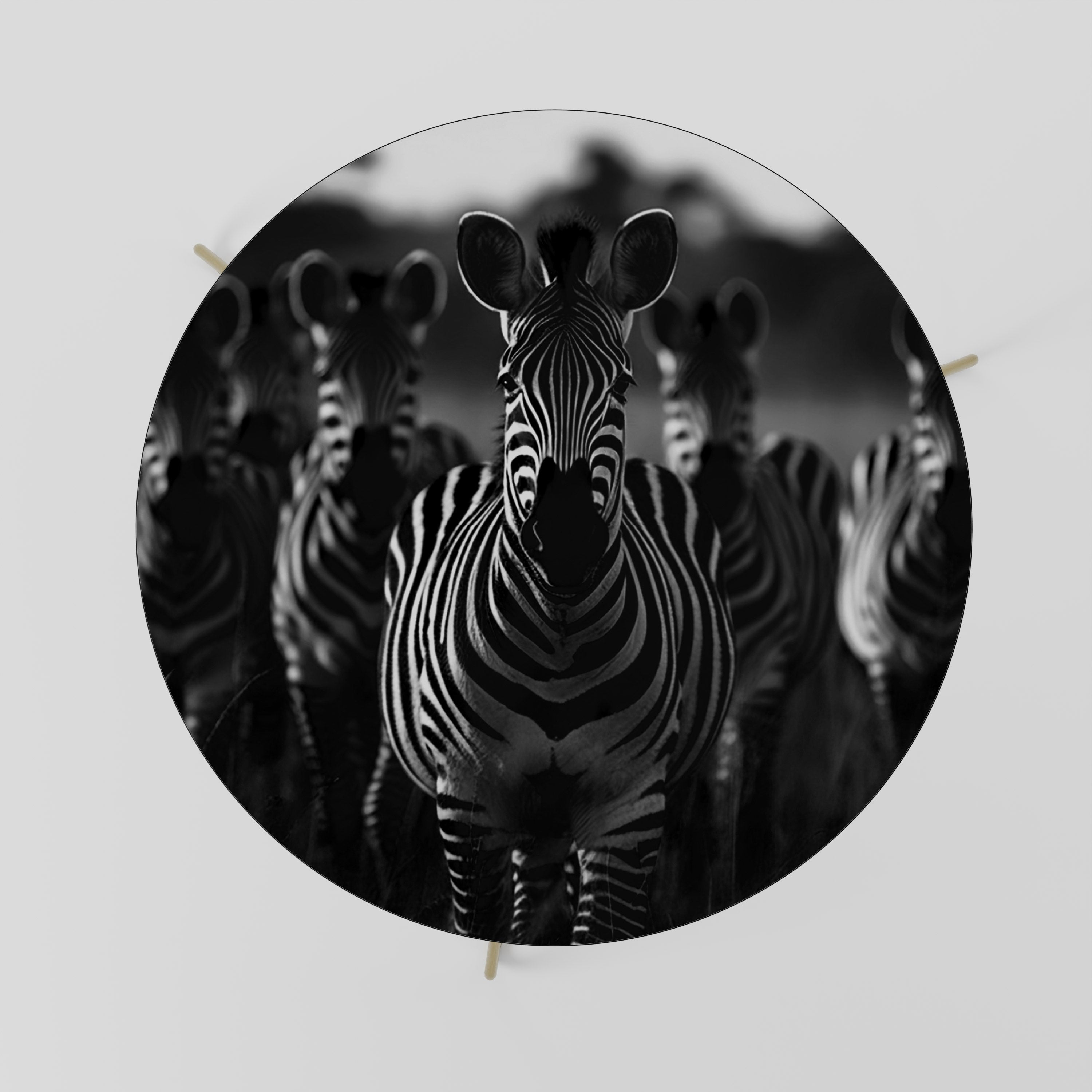 Table basse SYMPHONY SAGA à rayures 69