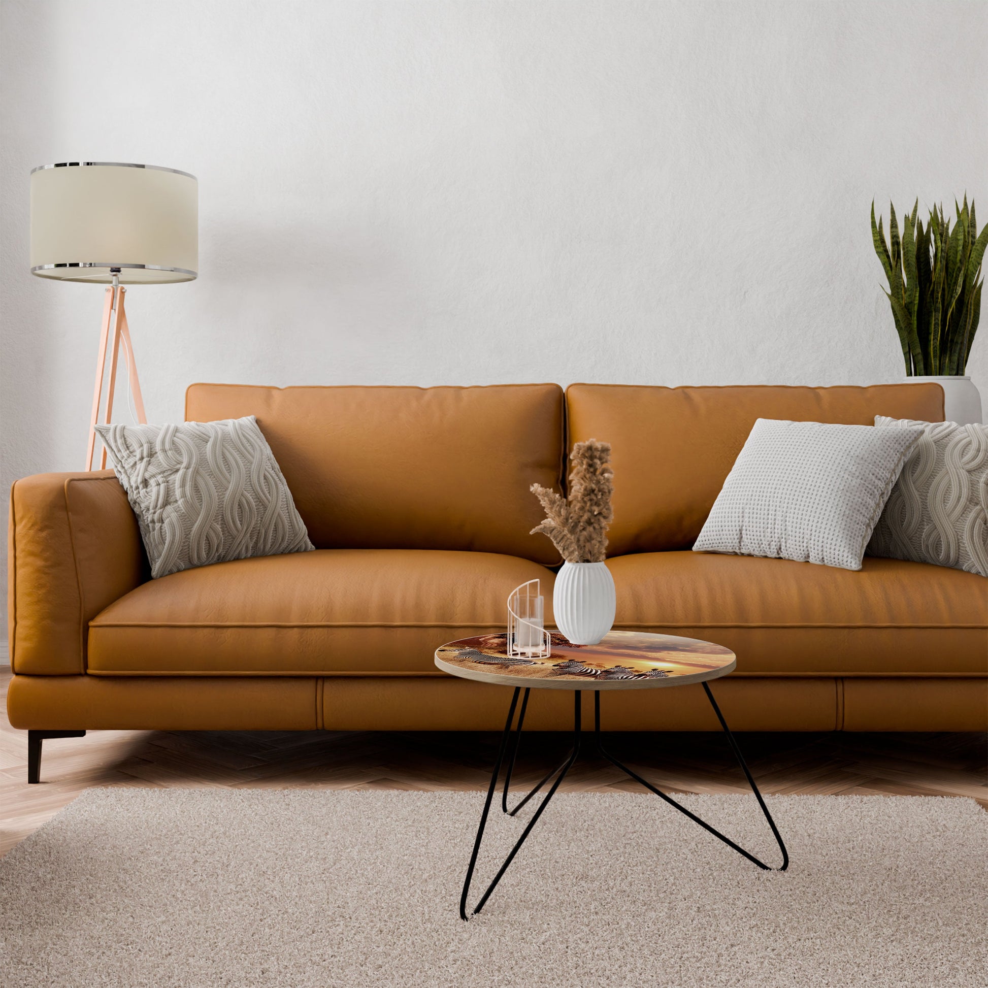 Table basse ZEBRA SUNSET SERENADE 60
