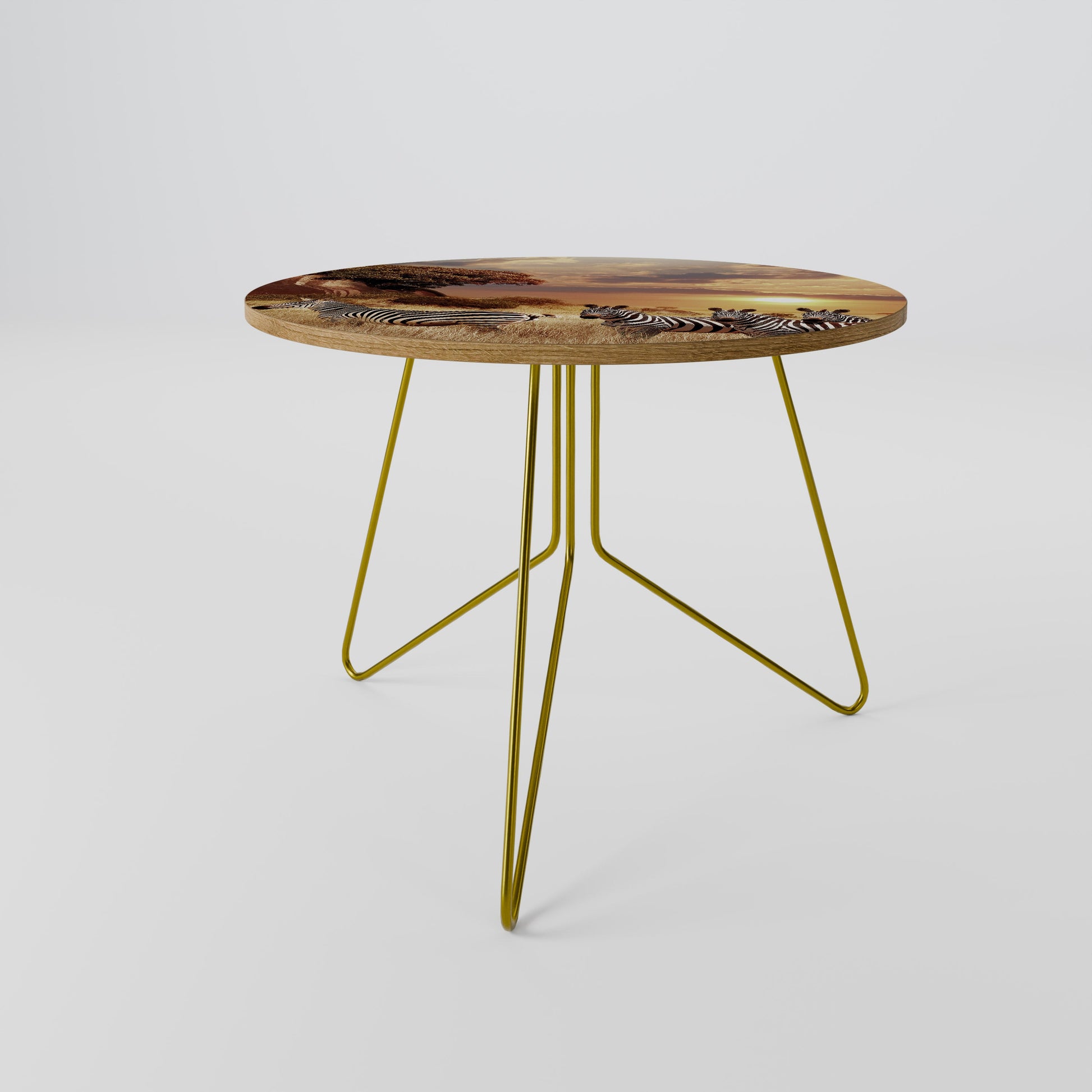 Table basse ZEBRA SUNSET SERENADE 69