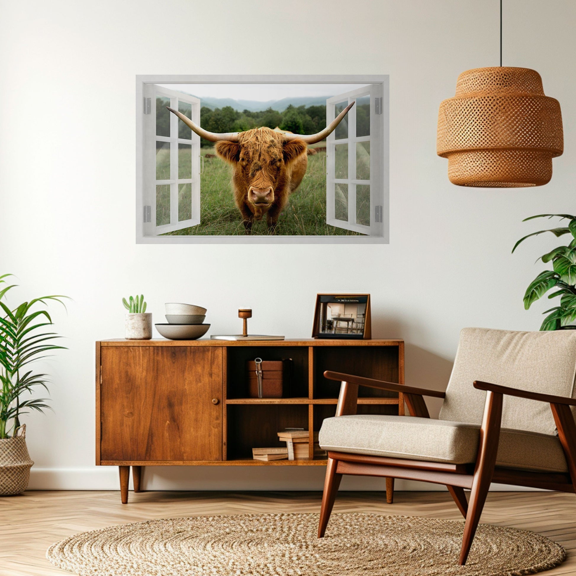 Affiche horizontale autocollante FIELDS OF FOCUS