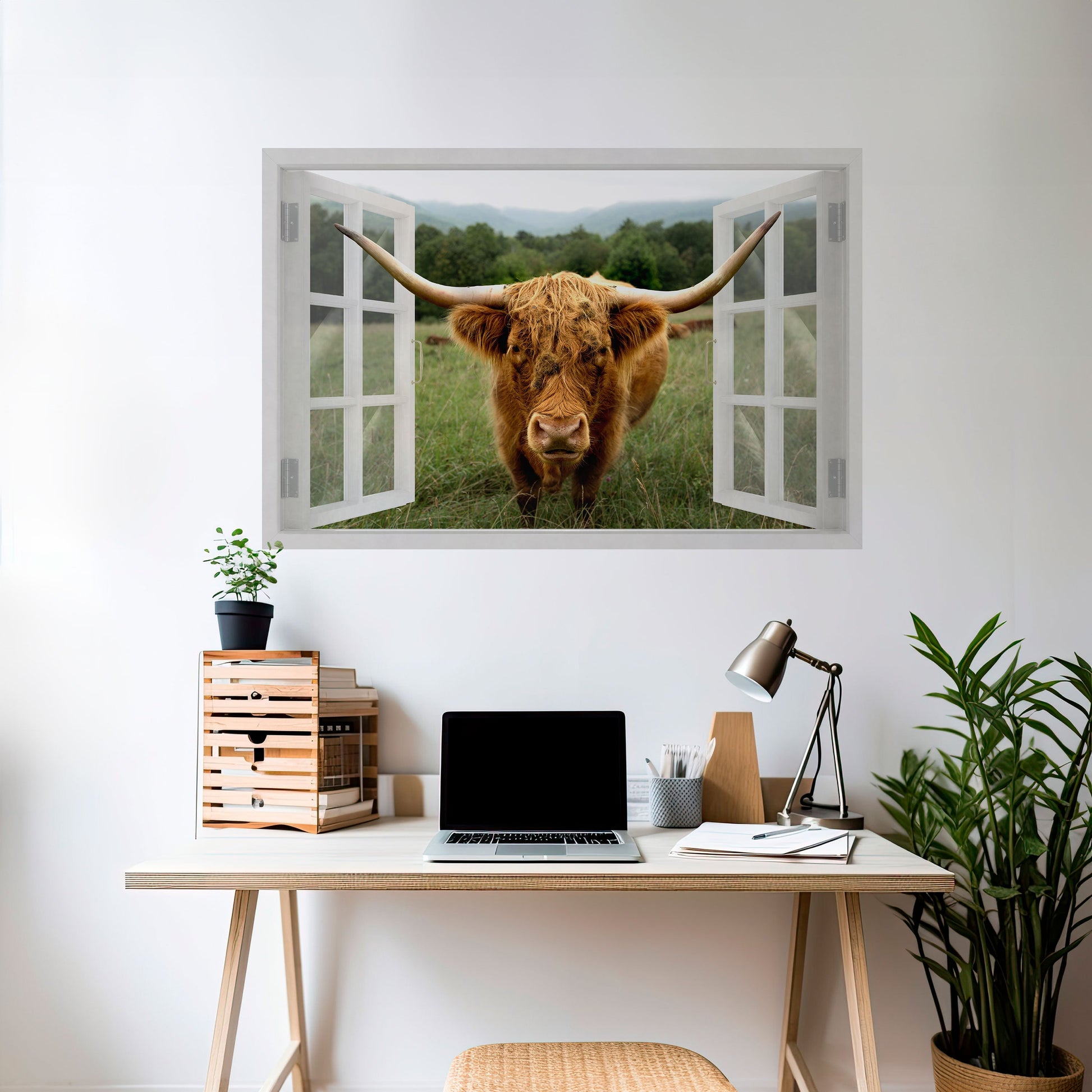 Affiche horizontale autocollante FIELDS OF FOCUS
